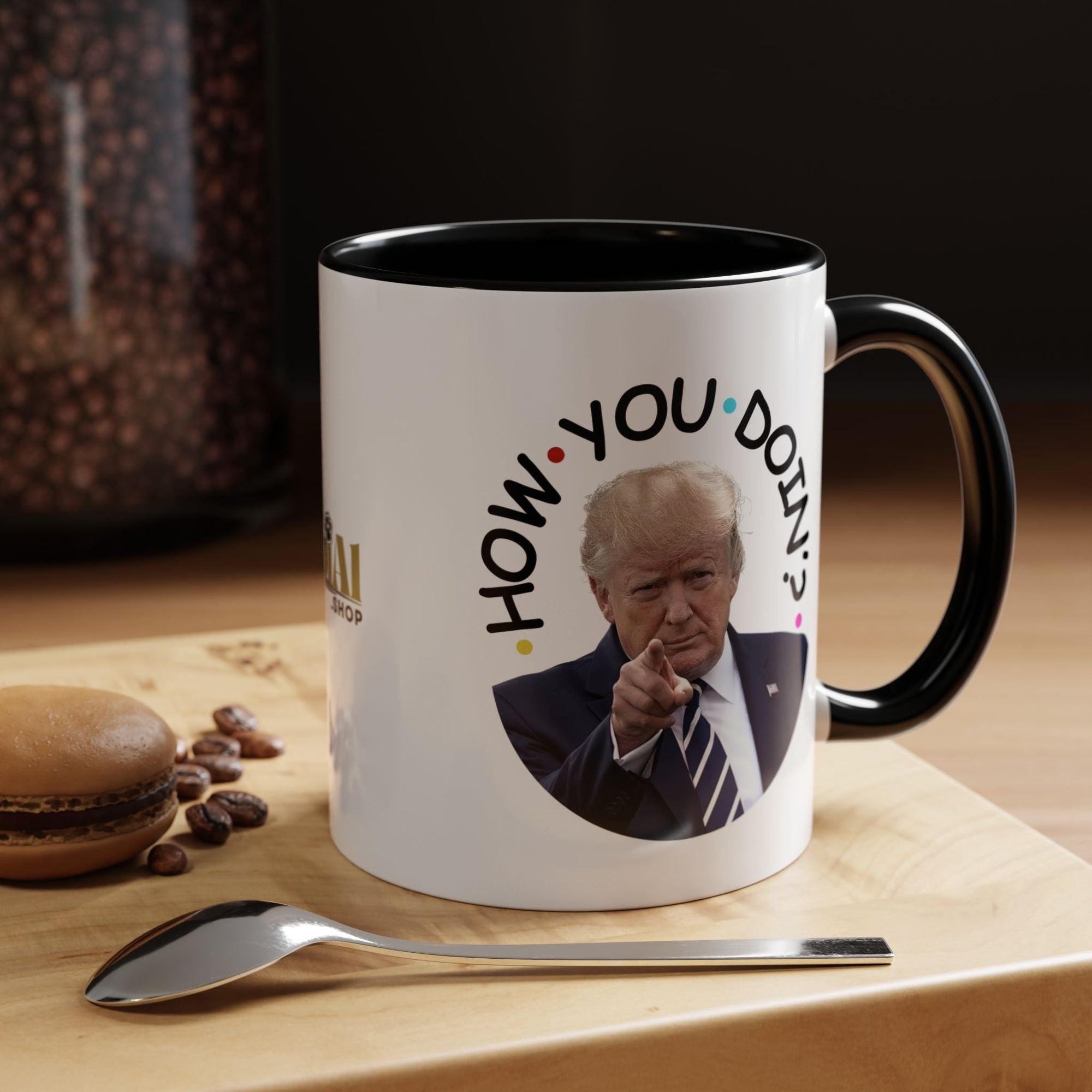 Funny Accent Coffee Mug - "How You Doin'?" - Perfect Gift for Trump Fans - Drinkware, Coffee Mugs - EpiAl's Shop