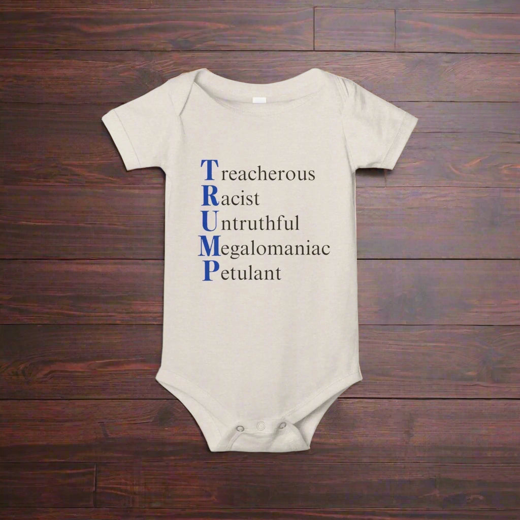 Funny Anti - Trump Baby One - Piece for Infants - Clothing, Kids & Infants - EpiAl's Shop