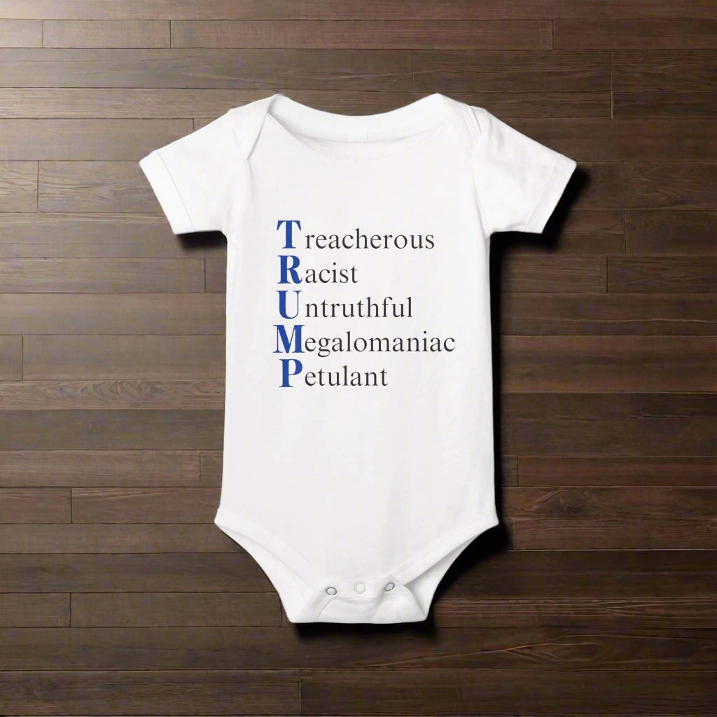 Funny Anti - Trump Baby One - Piece for Infants - Clothing, Kids & Infants - EpiAl's Shop