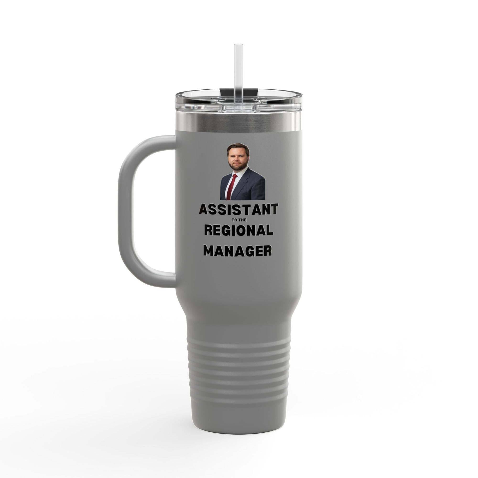 Funny Assistant to the Regional Manager Travel Mug - 40oz Insulated Drinkware - Drinkware, Travel Mugs - EpiAl's Shop