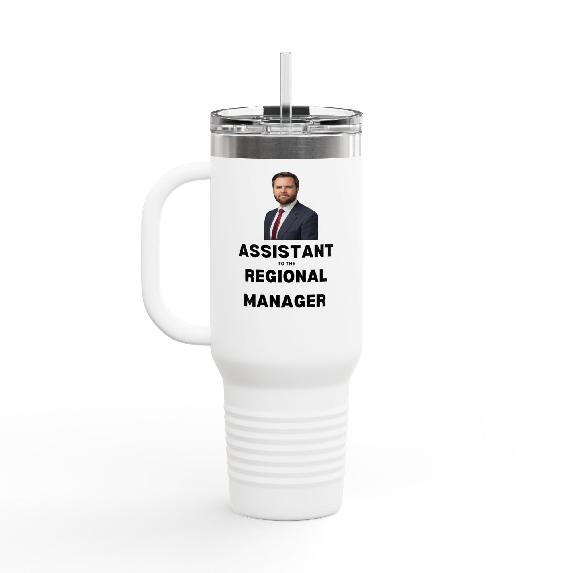 Funny Assistant to the Regional Manager Travel Mug - 40oz Insulated Drinkware - Drinkware, Travel Mugs - EpiAl's Shop