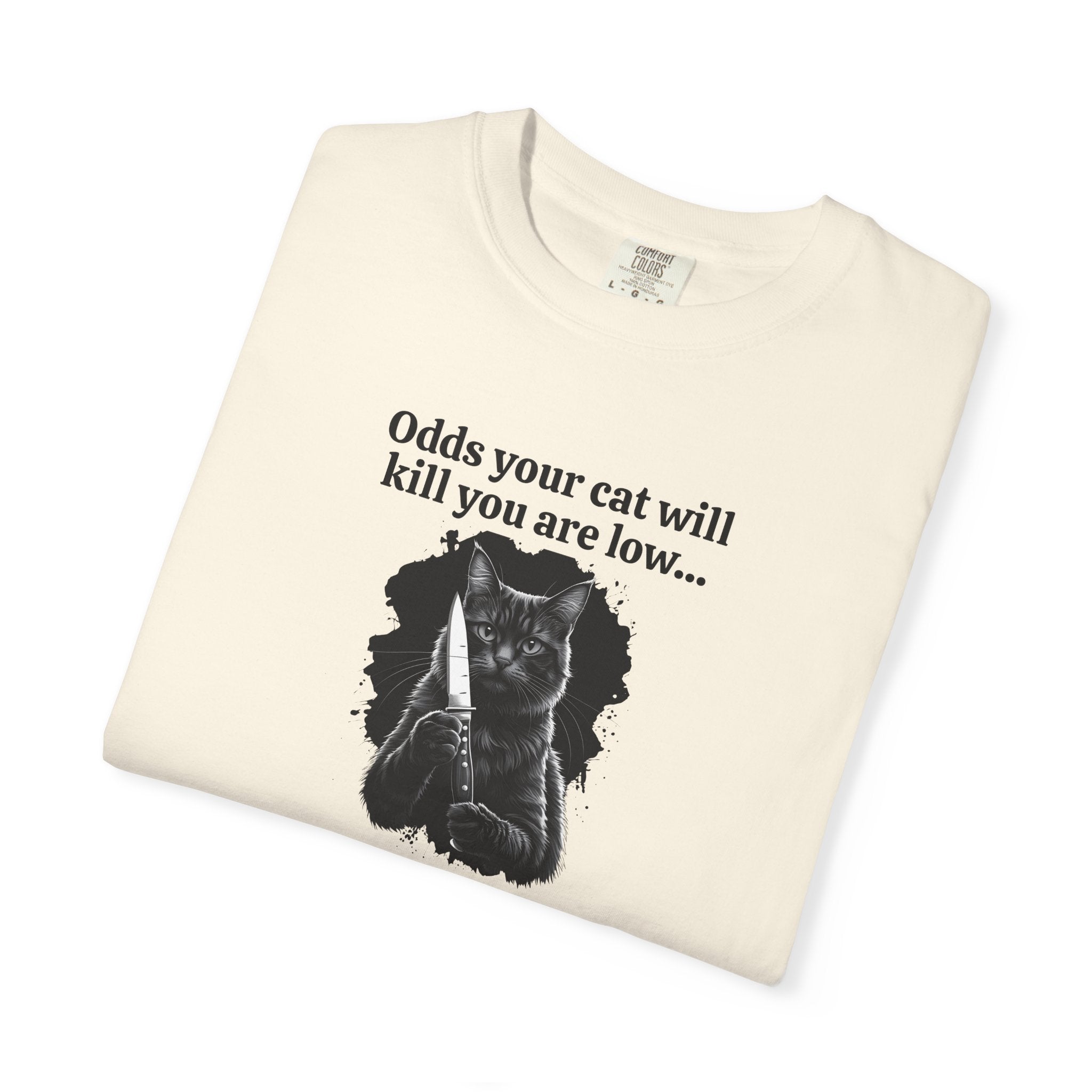 Funny Killer Cat Graphic Tee - Clothing, T-shirts - EpiAl's Shop