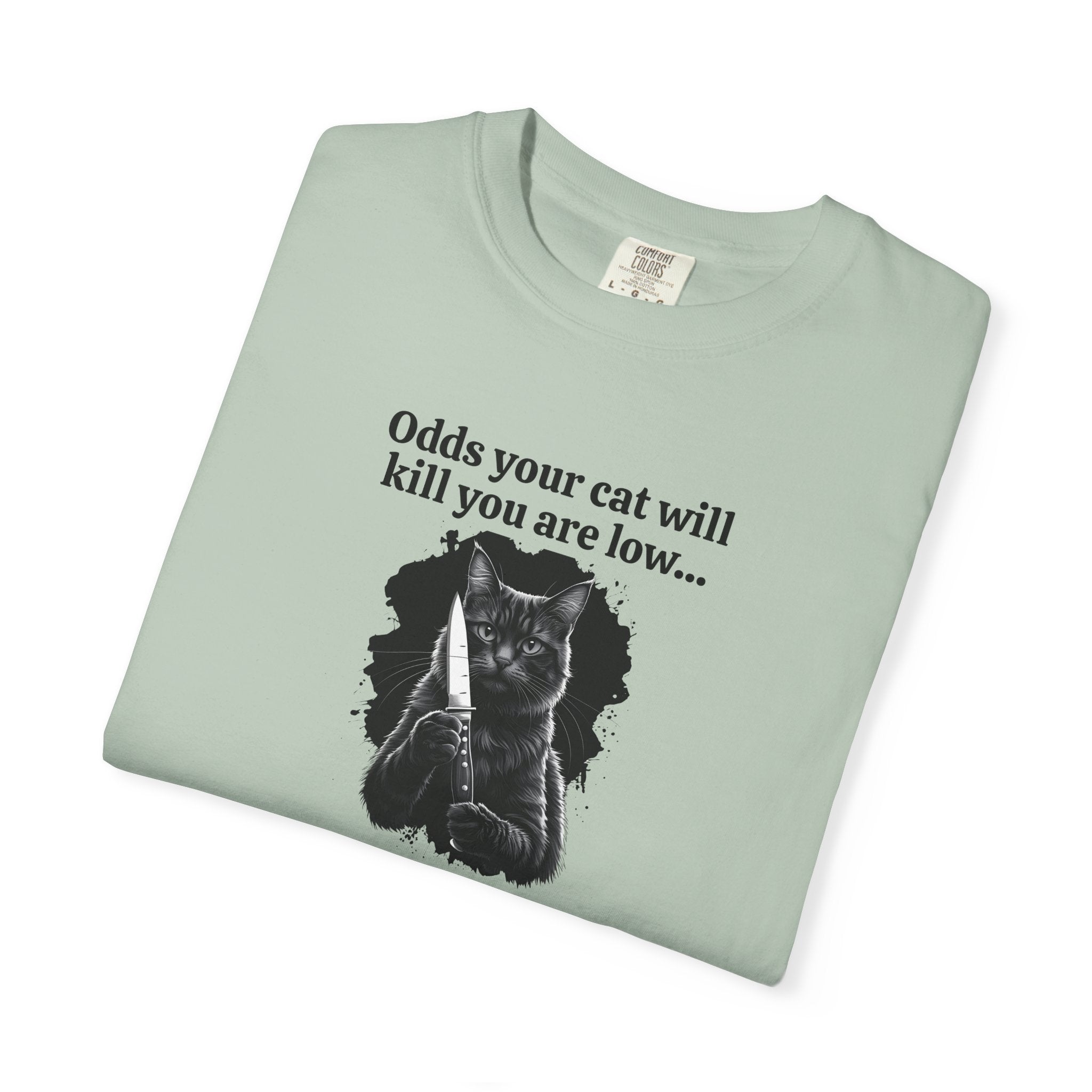 Funny Killer Cat Graphic Tee - Clothing, T-shirts - EpiAl's Shop