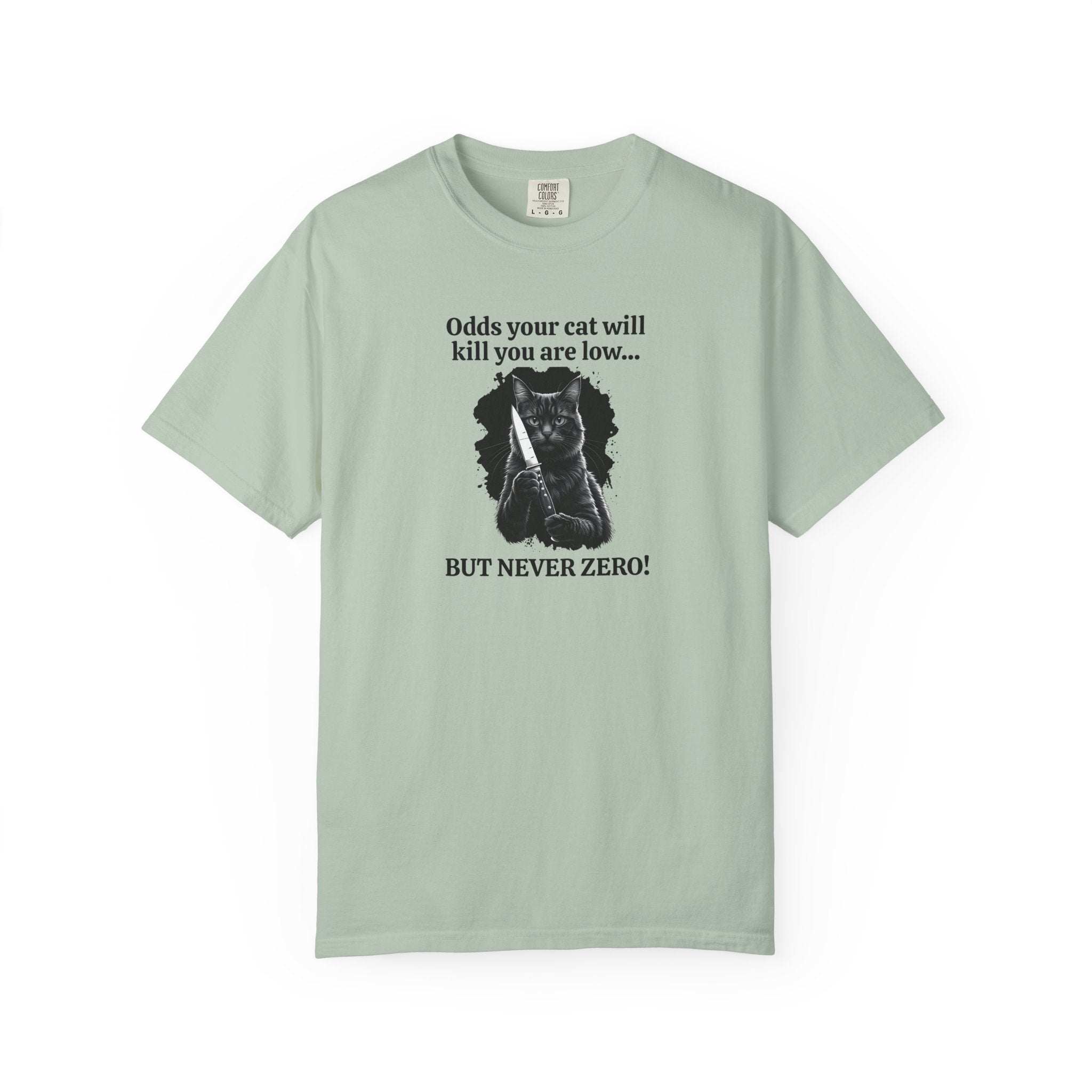 Funny Killer Cat Graphic Tee - Clothing, T-shirts - EpiAl's Shop