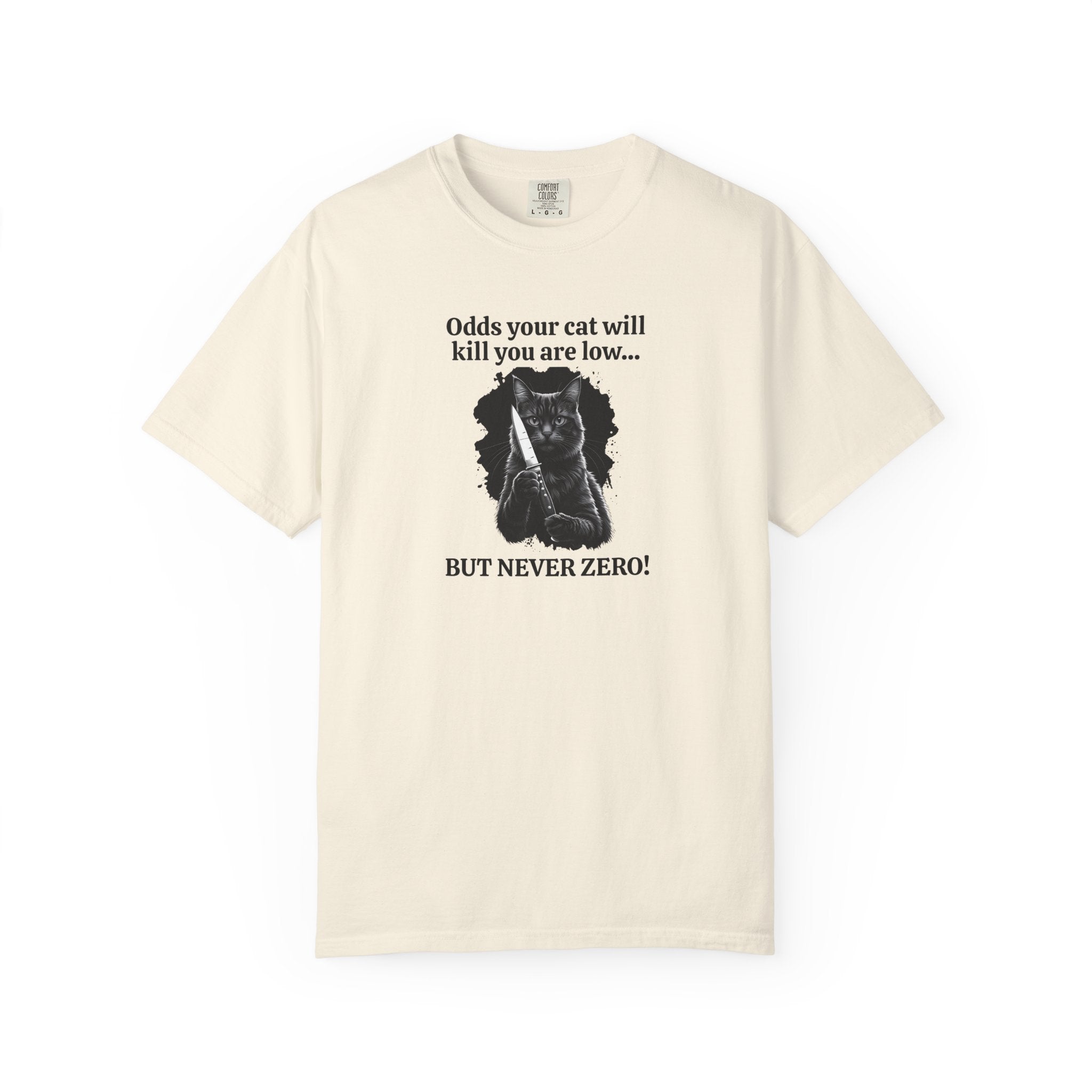 Funny Killer Cat Graphic Tee - Clothing, T-shirts - EpiAl's Shop