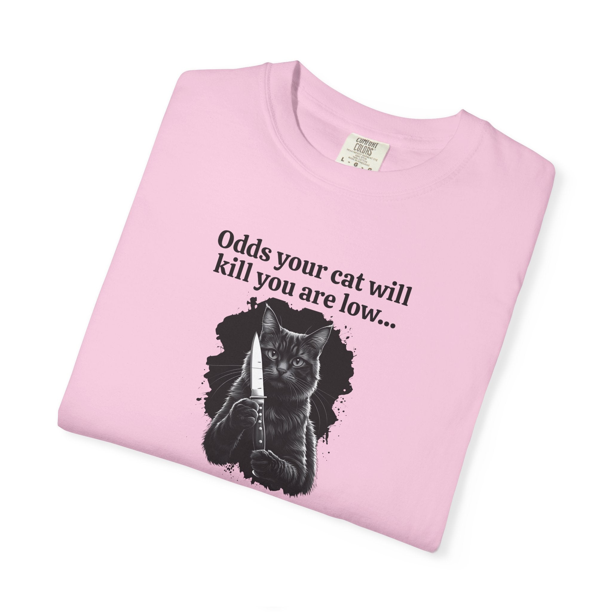 Funny Killer Cat Graphic Tee - Clothing, T-shirts - EpiAl's Shop