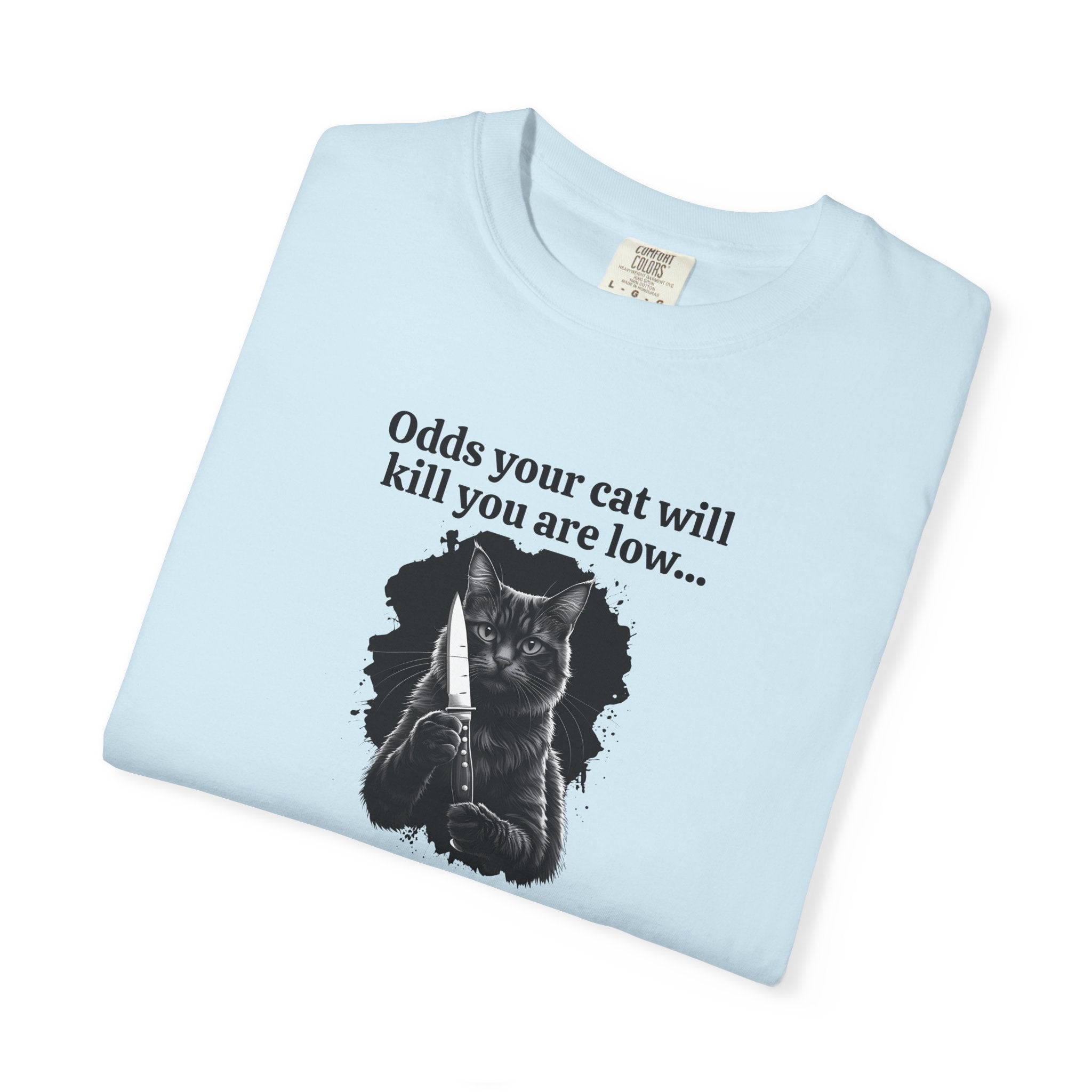 Funny Killer Cat Graphic Tee - Clothing, T-shirts - EpiAl's Shop