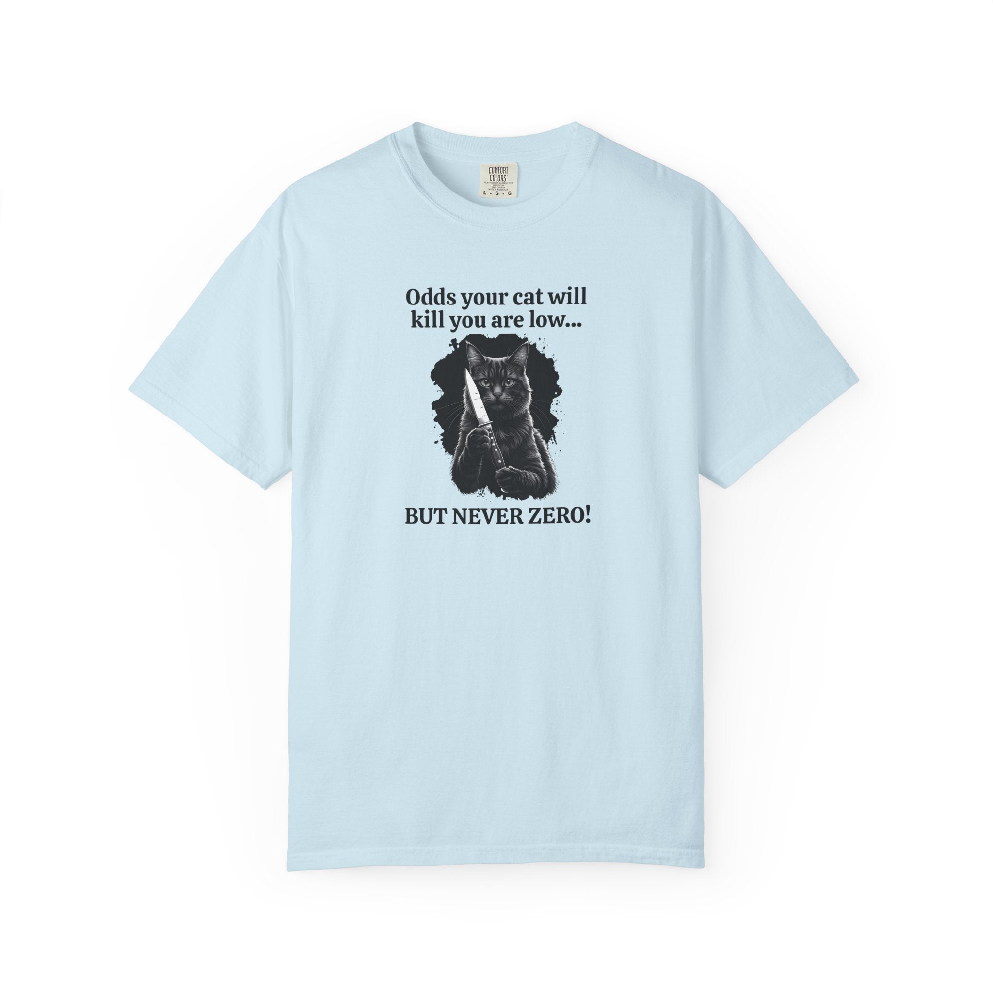 Funny Killer Cat Graphic Tee - Clothing, T-shirts - EpiAl's Shop