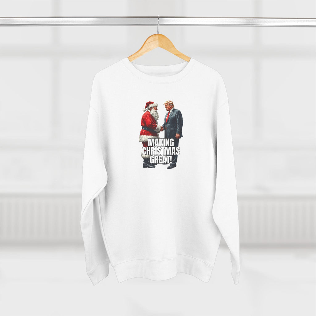 Funny Make Christmas Great Unisex Crewneck Sweatshirt - Clothing, Sweatshirts - EpiAl's Shop