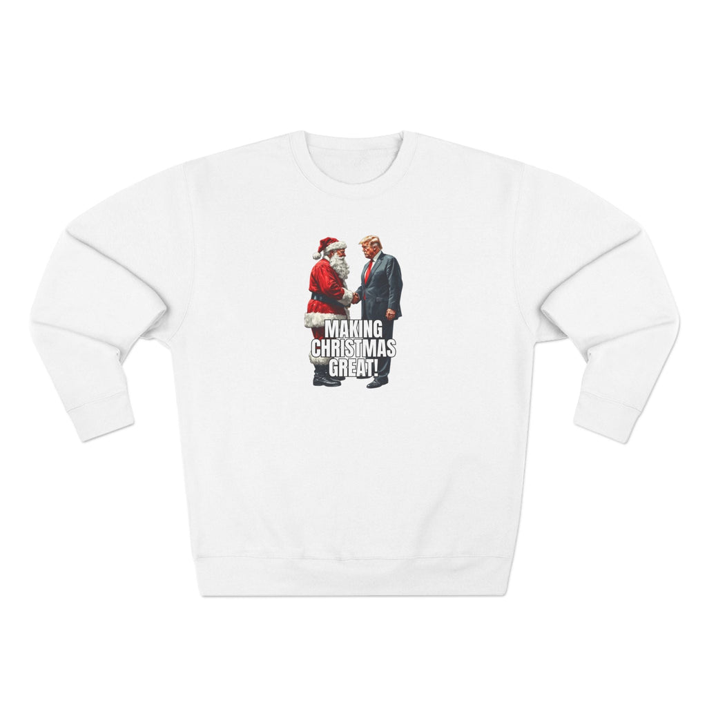Funny Make Christmas Great Unisex Crewneck Sweatshirt - Clothing, Sweatshirts - EpiAl's Shop
