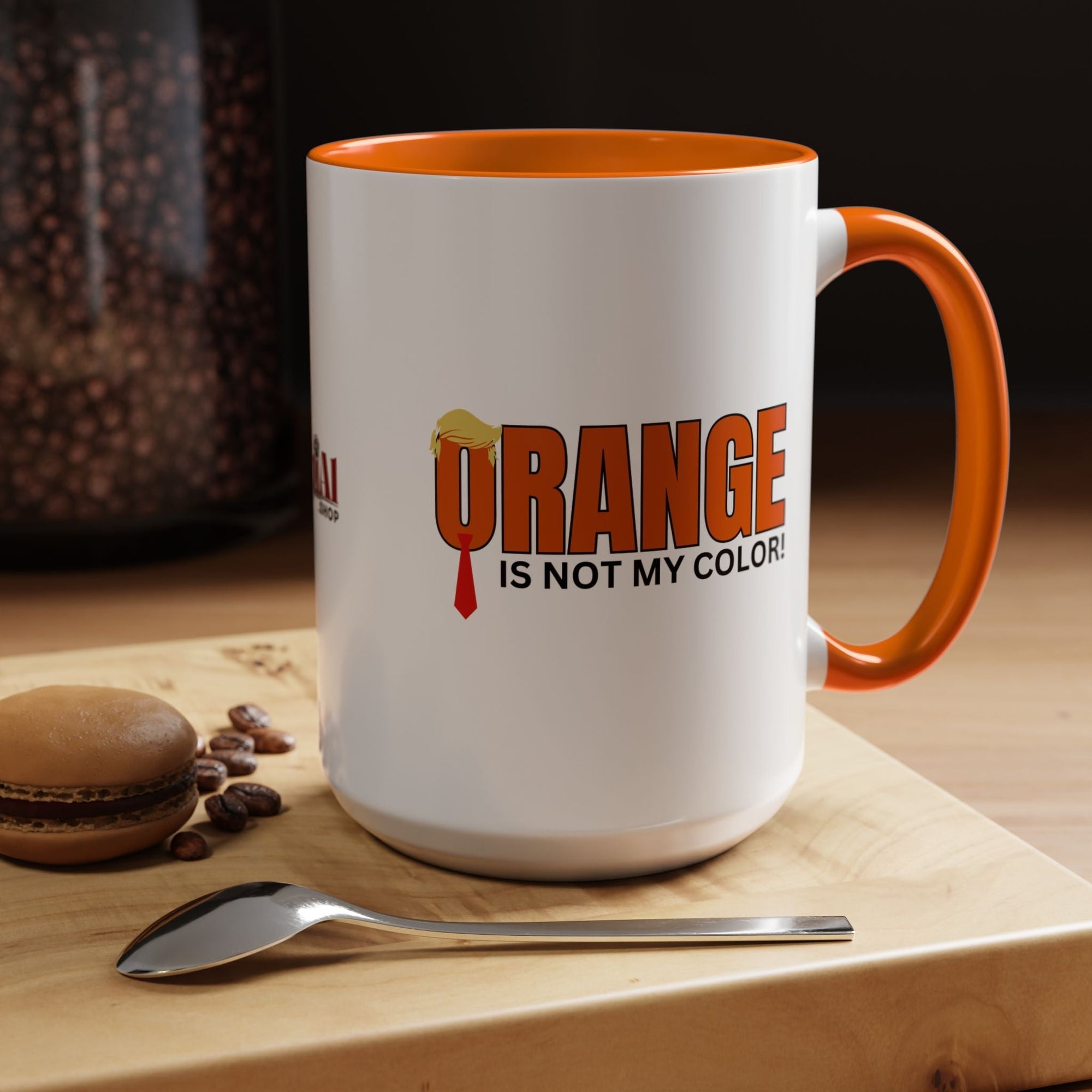 Funny "Orange Is Not My Color" Coffee Mug - 11oz & 15oz - Drinkware, Coffee Mugs - EpiAl's Shop