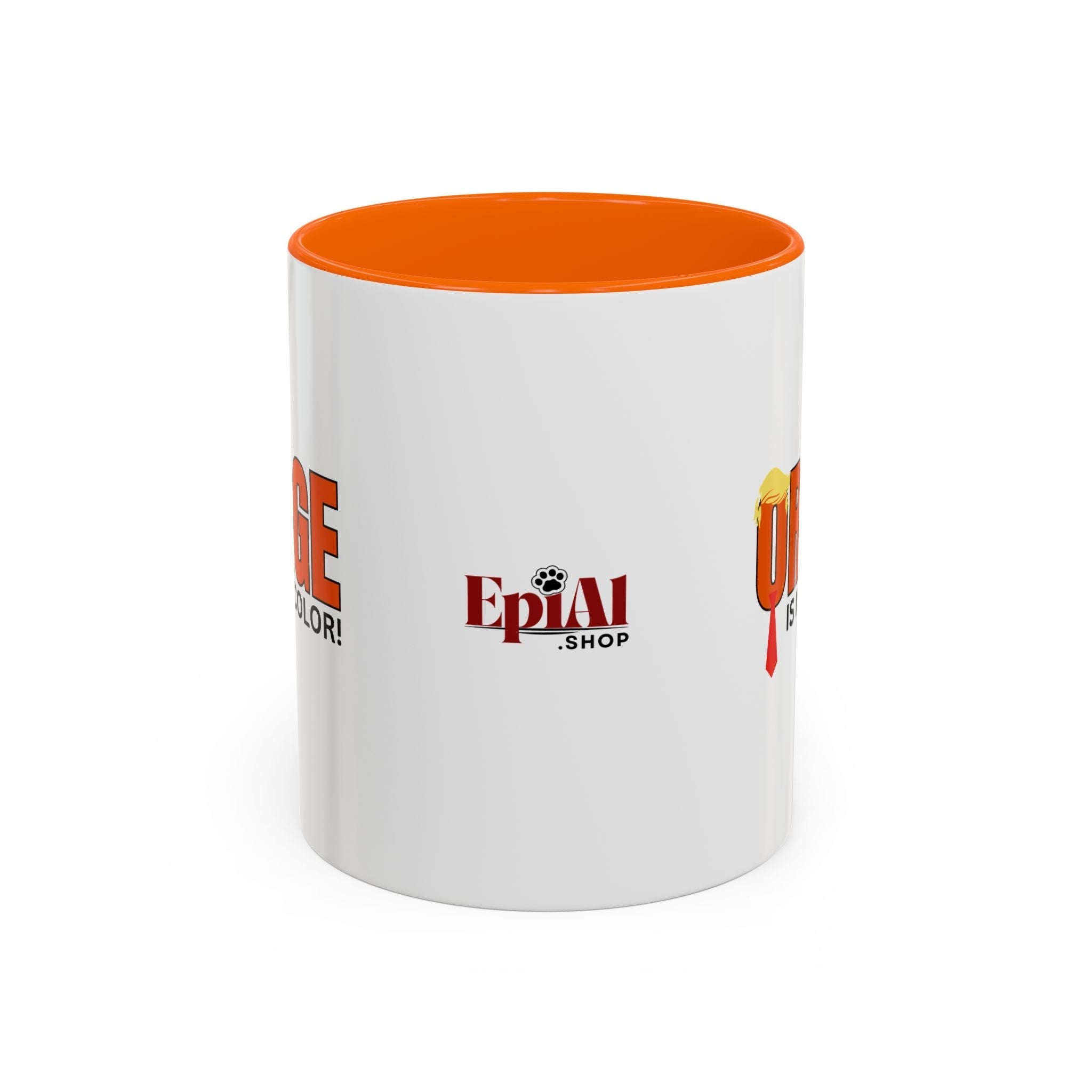 Funny "Orange Is Not My Color" Coffee Mug - 11oz & 15oz - Drinkware, Coffee Mugs - EpiAl's Shop