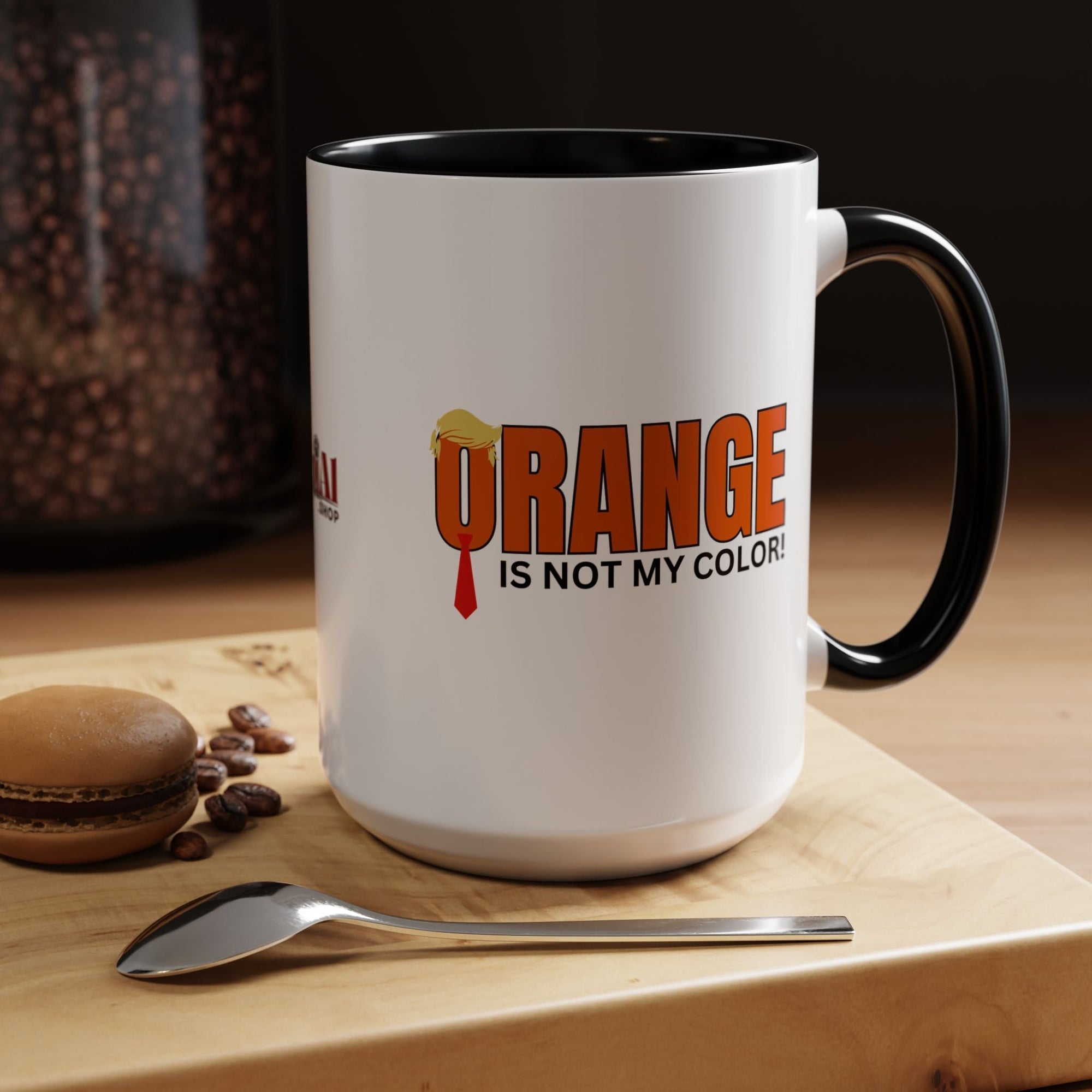 Funny "Orange Is Not My Color" Coffee Mug - 11oz & 15oz - Drinkware, Coffee Mugs - EpiAl's Shop