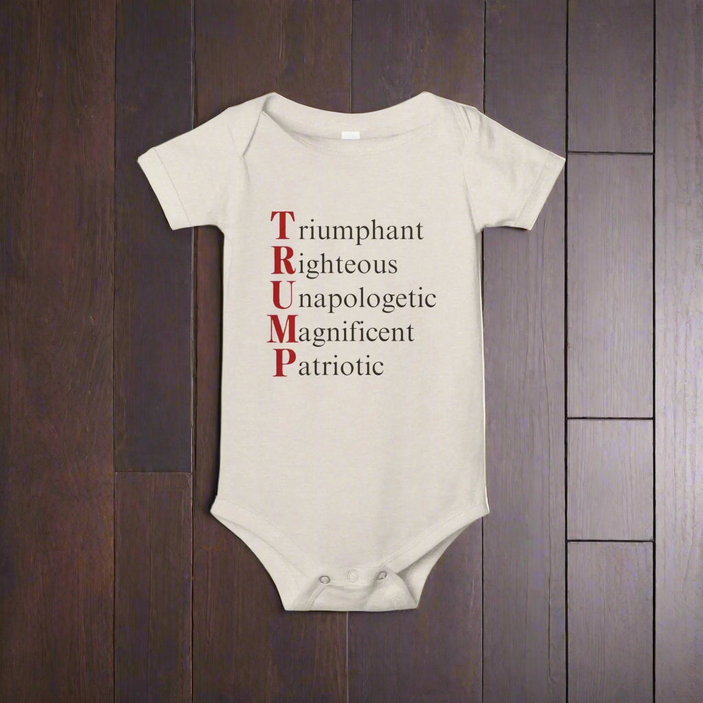 Funny Pro - Trump Baby One - Piece for Infants - Clothing, Kids & Infants - EpiAl's Shop