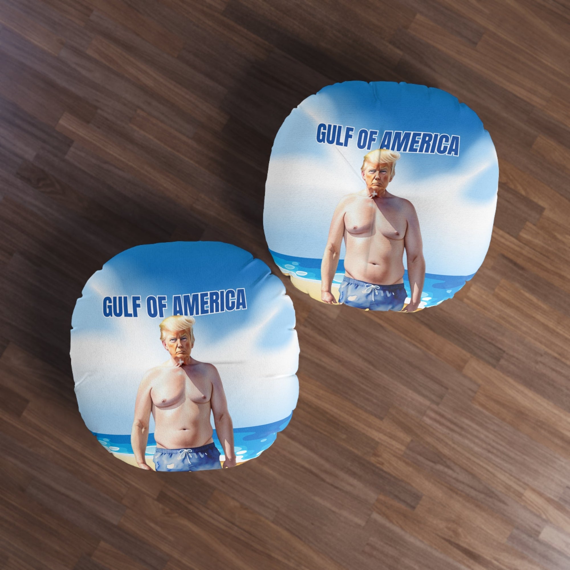 Funny Round Tufted Floor Pillow - American Gulf Design - Decor, Home, Pillows - EpiAl's Shop