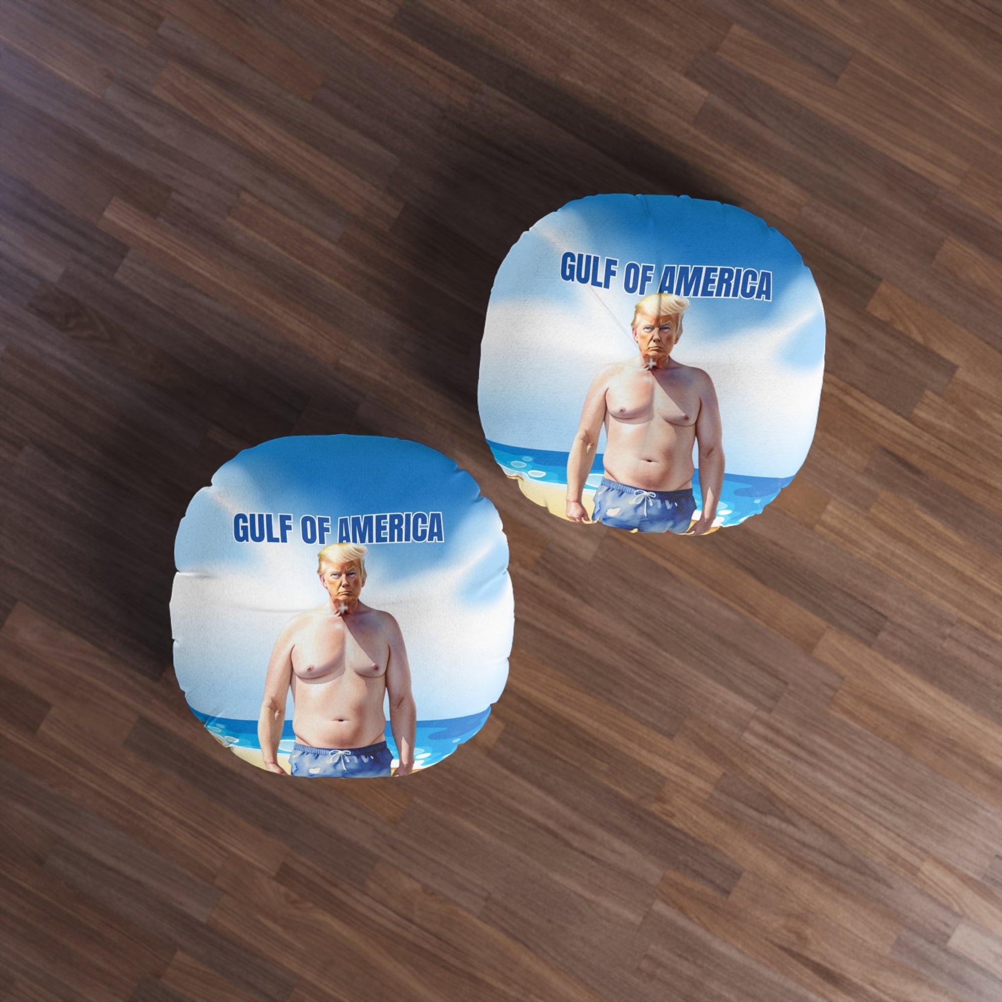 Funny Round Tufted Floor Pillow - American Gulf Design - Decor, Home, Pillows - EpiAl's Shop