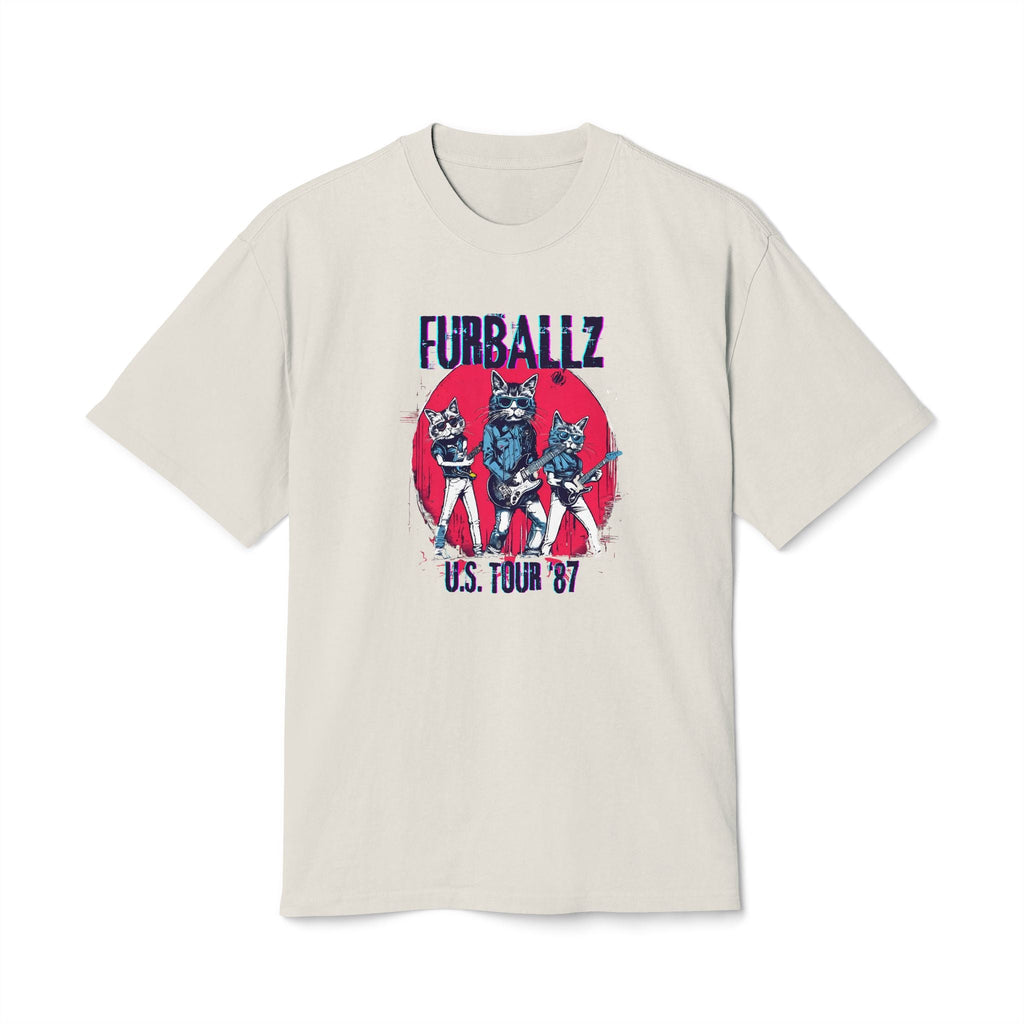 Furrballz Vintage 80s Style Graphic Band Tee - Clothing, T-shirts - EpiAl's Shop
