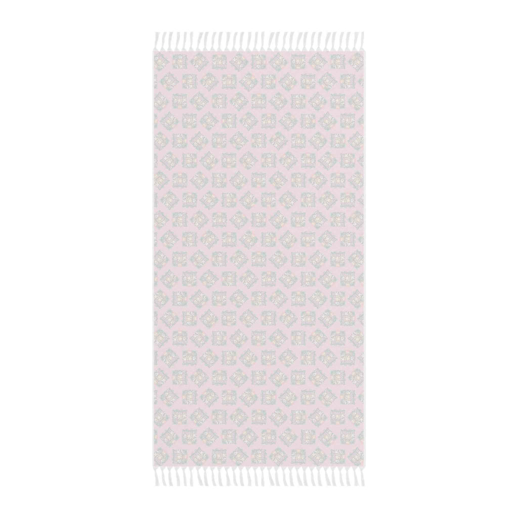 Furreal Cat Beach Cloth – Pink Boho Tassel Wrap, Towel - Towels, Beach - EpiAl's Shop