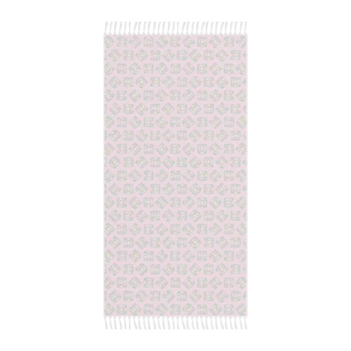 Furreal Cat Beach Cloth – Pink Boho Tassel Wrap, Towel - Towels, Beach - EpiAl's Shop