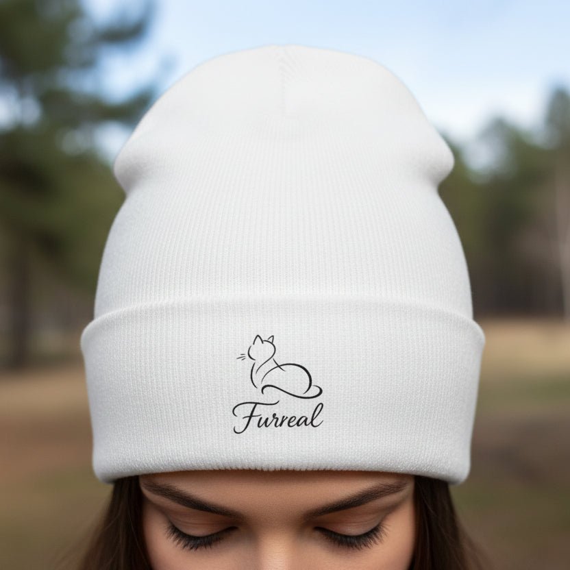 Furreal Knit Beanie – Cozy Cat Lover Winter Hat - Hats, Beanie - EpiAl's Shop