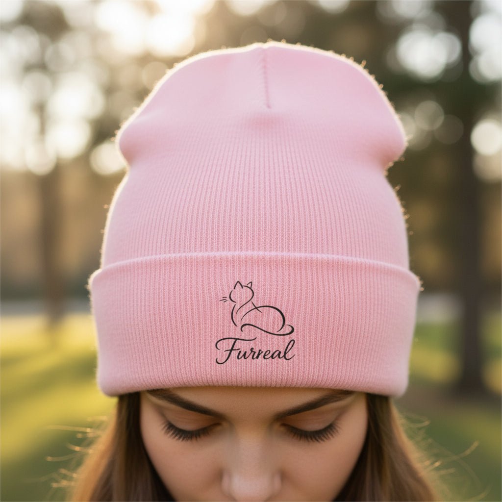 Furreal Knit Beanie – Cozy Cat Lover Winter Hat - Hats, Beanie - EpiAl's Shop