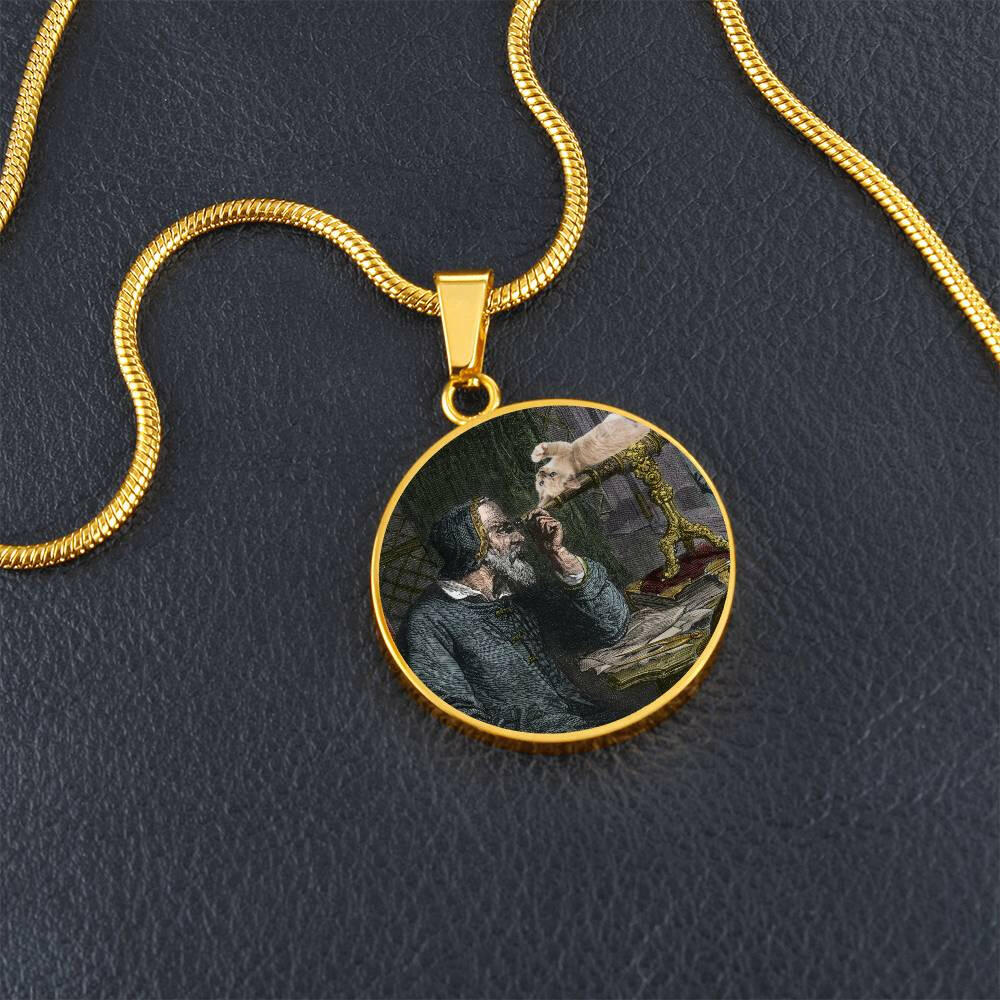 Galileo's Cat Necklace - Jewelry - Epileptic Al’s Shop
