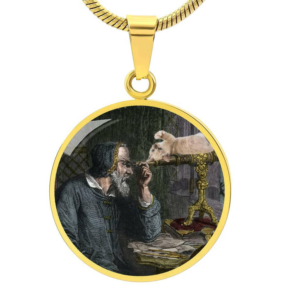 Galileo's Cat Necklace - EpiAl's Shop