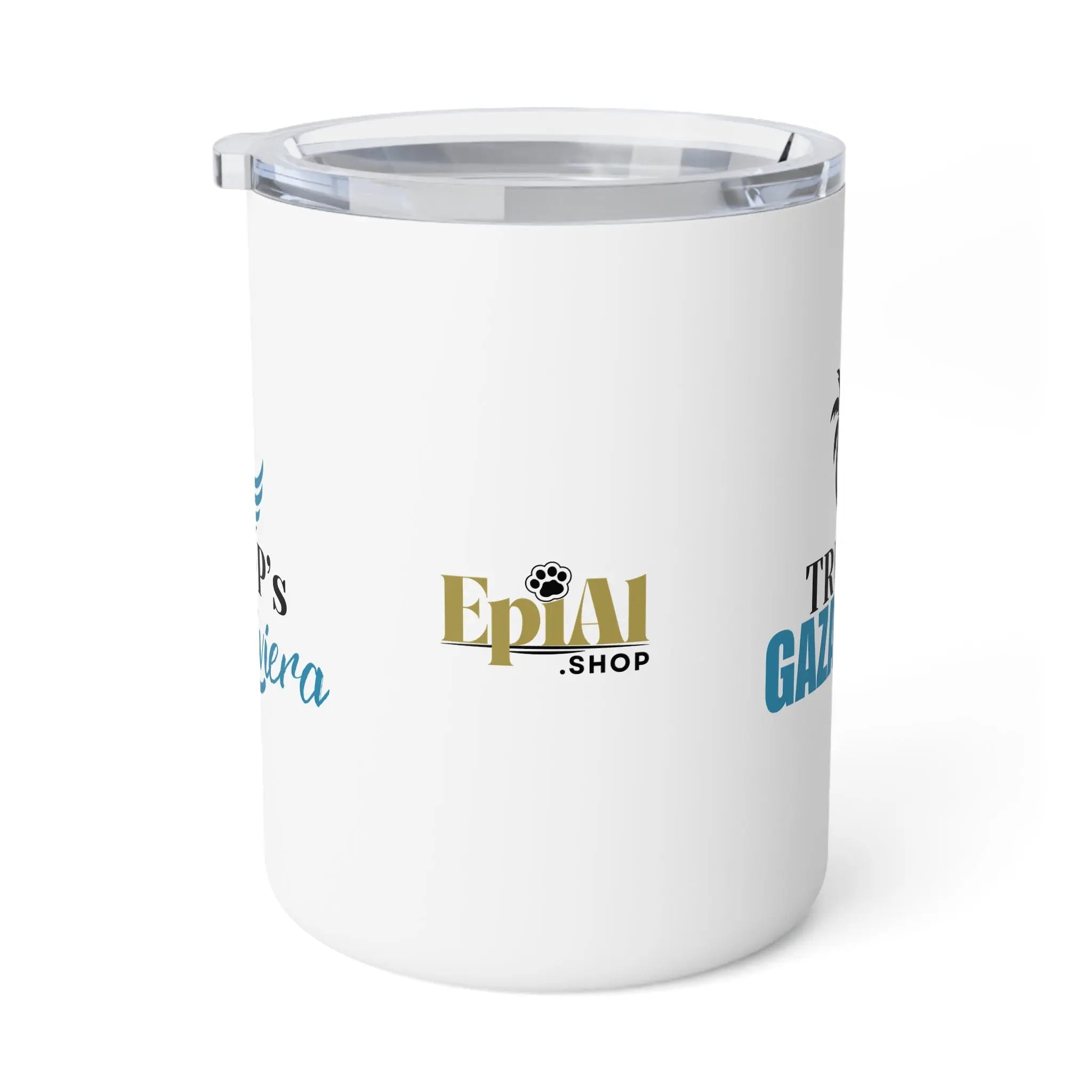 Gaza Riviera 10oz Insulated Coffee Mug - Drinkware, Coffee Mugs - EpiAl's Shop