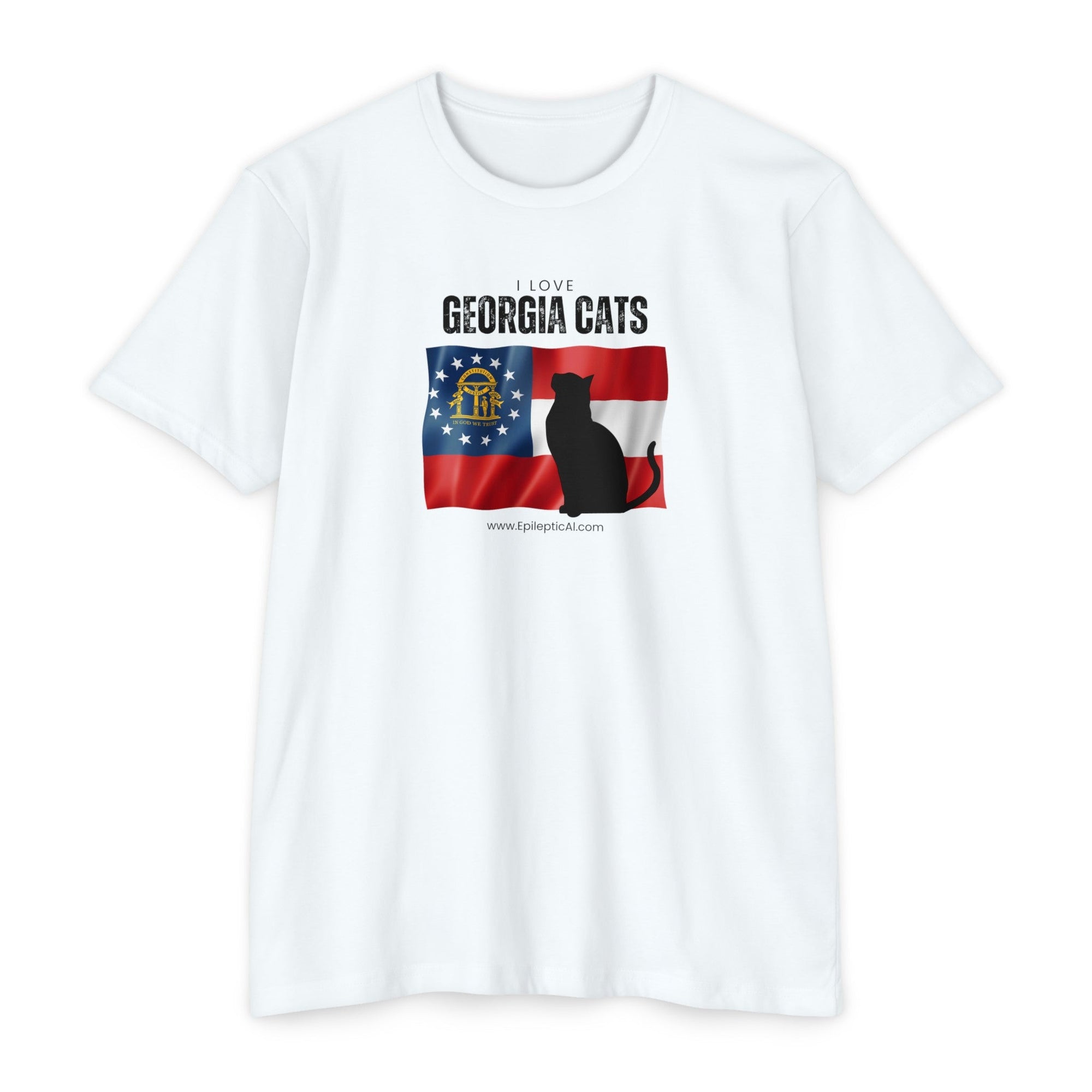 Georgia Cats Unisex CVC Jersey T - shirt - T - Shirt - Epileptic Al’s Shop