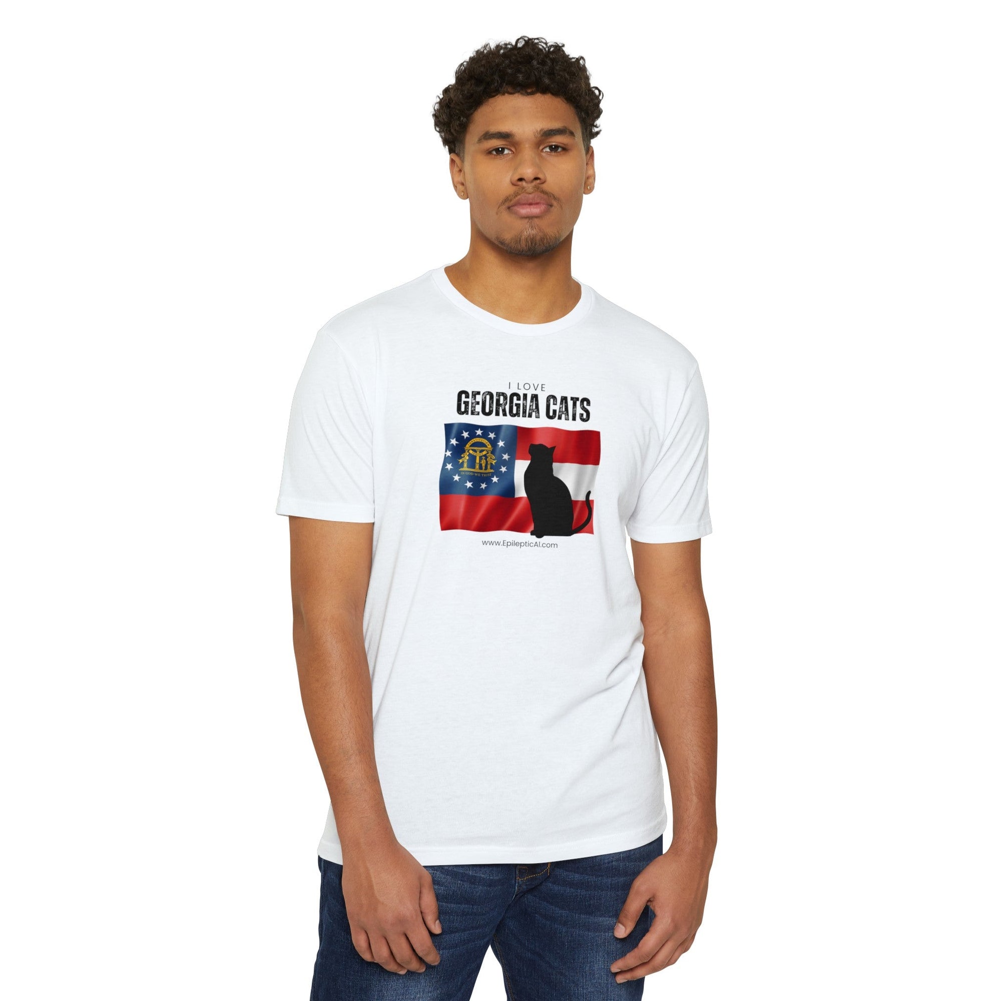 Georgia Cats Unisex CVC Jersey T - shirt - T - Shirt - Epileptic Al’s Shop