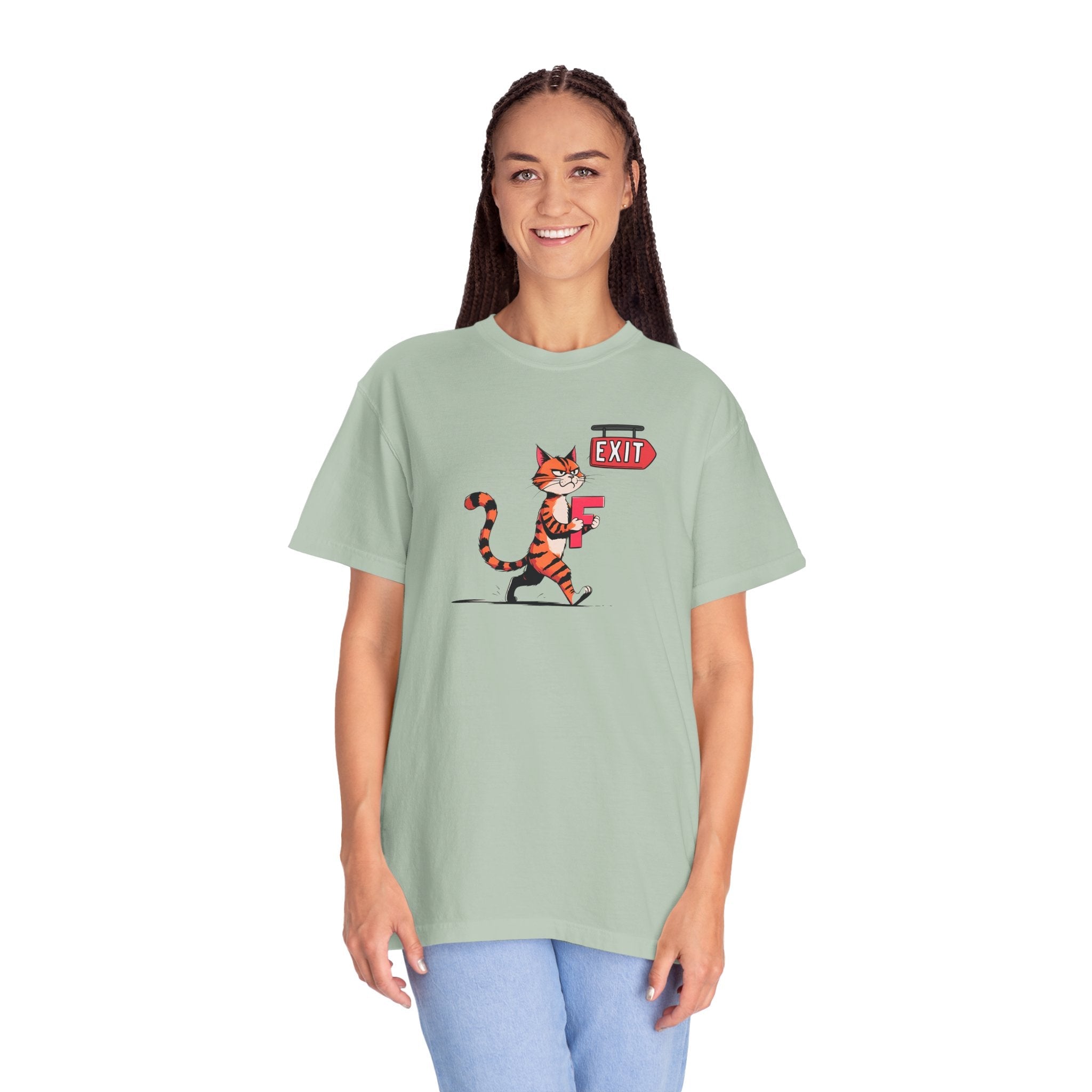 Getting the F Outta Here Unisex Garment - Dyed T-shirt - Clothing, T-shirts - EpiAl's Shop