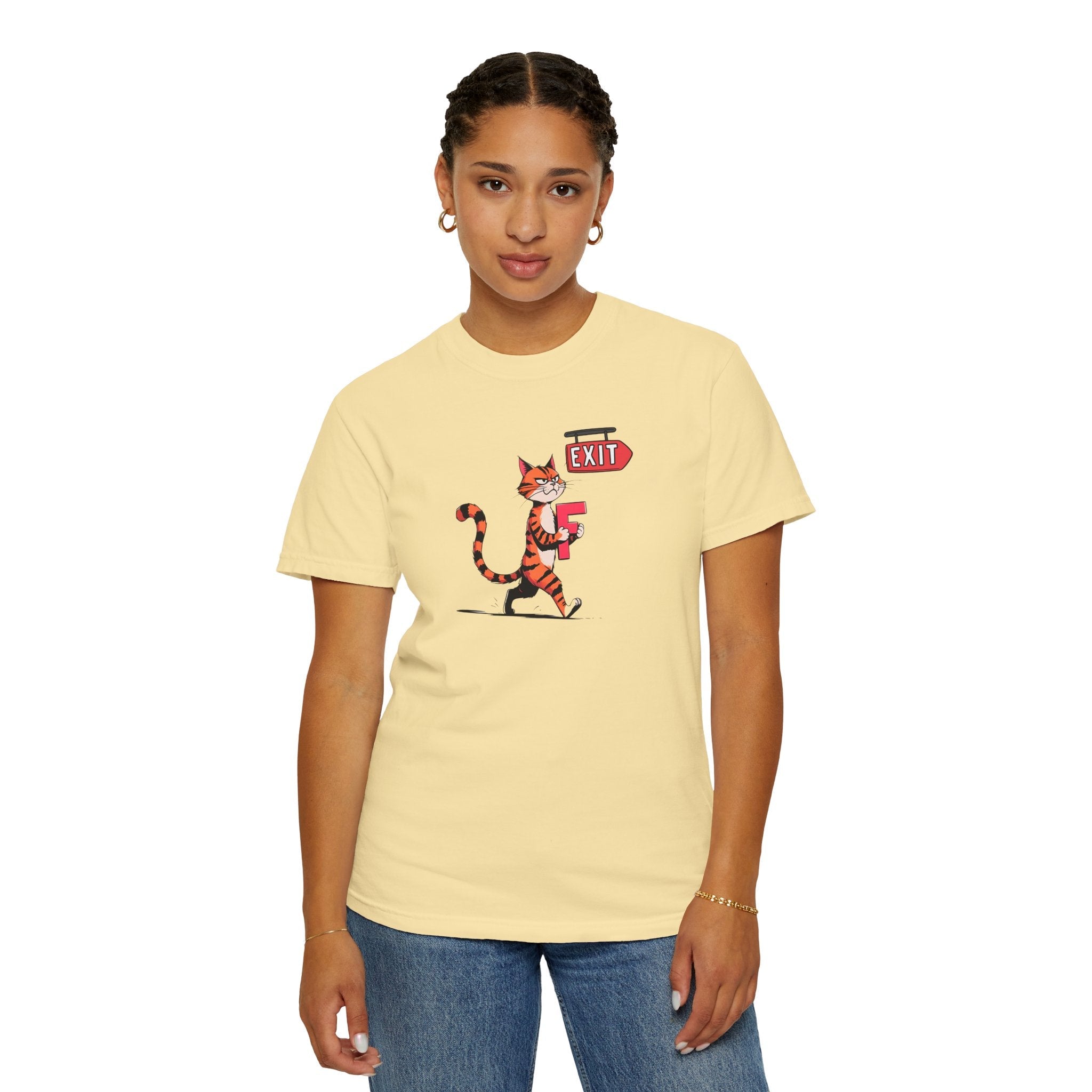 Getting the F Outta Here Unisex Garment - Dyed T-shirt - Clothing, T-shirts - EpiAl's Shop