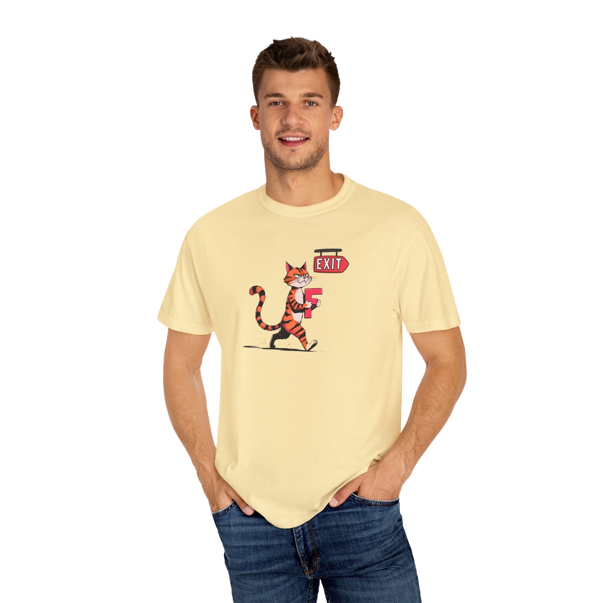 Getting the F Outta Here Unisex Garment - Dyed T-shirt - Clothing, T-shirts - EpiAl's Shop