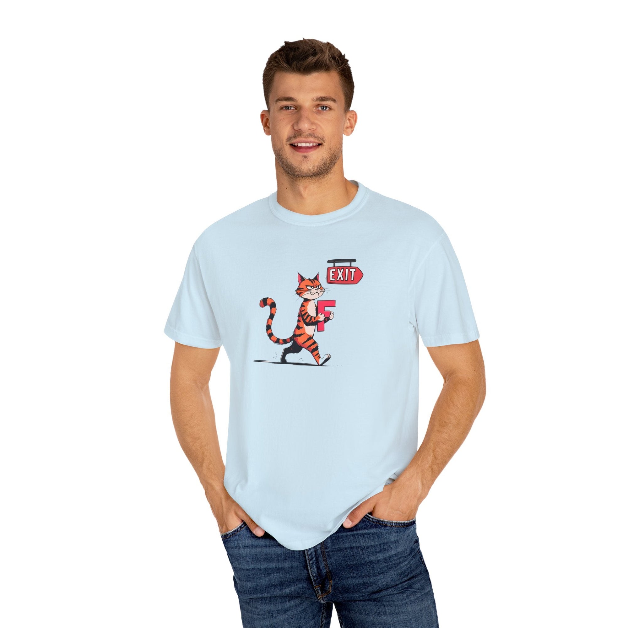 Getting the F Outta Here Unisex Garment - Dyed T-shirt - Clothing, T-shirts - EpiAl's Shop