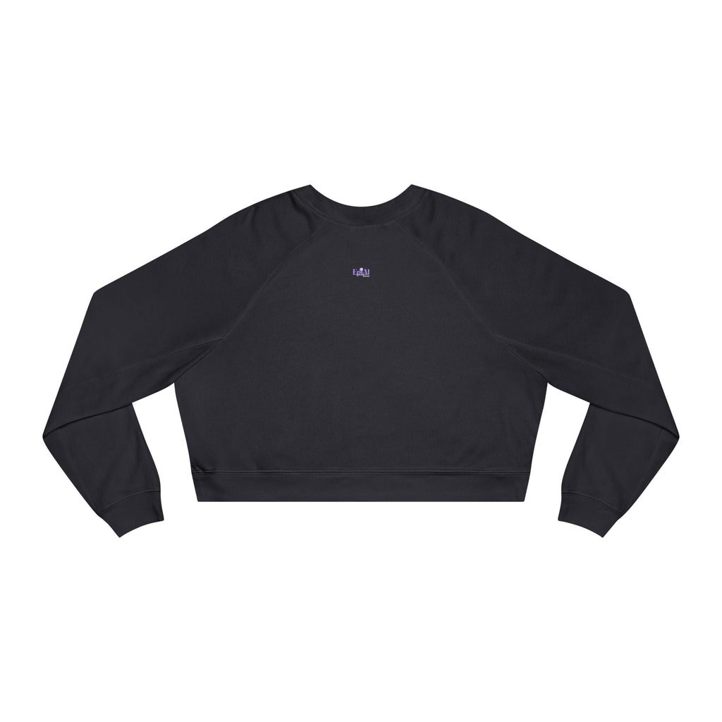 Ghost and Cat Women's Cropped Fleece Pullover - Clothing, Sweatshirts, Crop - EpiAl's Shop