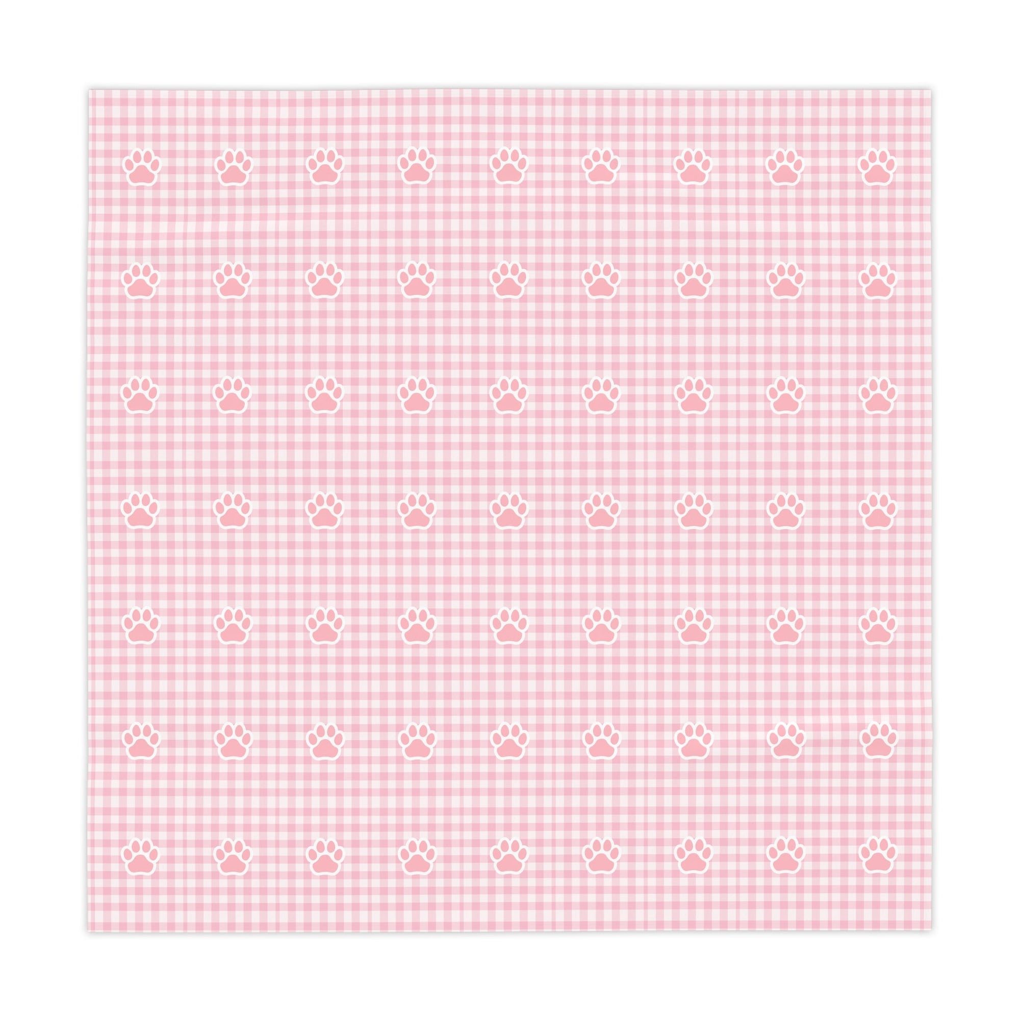 Gingham Paw Style Tablecloth - Home Decor - Epileptic Al’s Shop
