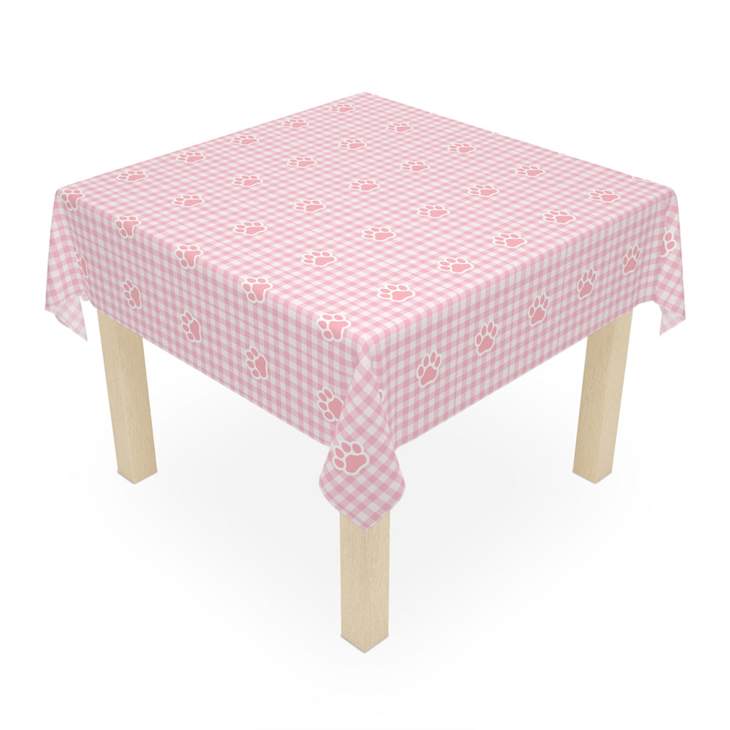 Gingham Paw Style Tablecloth - Home Decor - Epileptic Al’s Shop