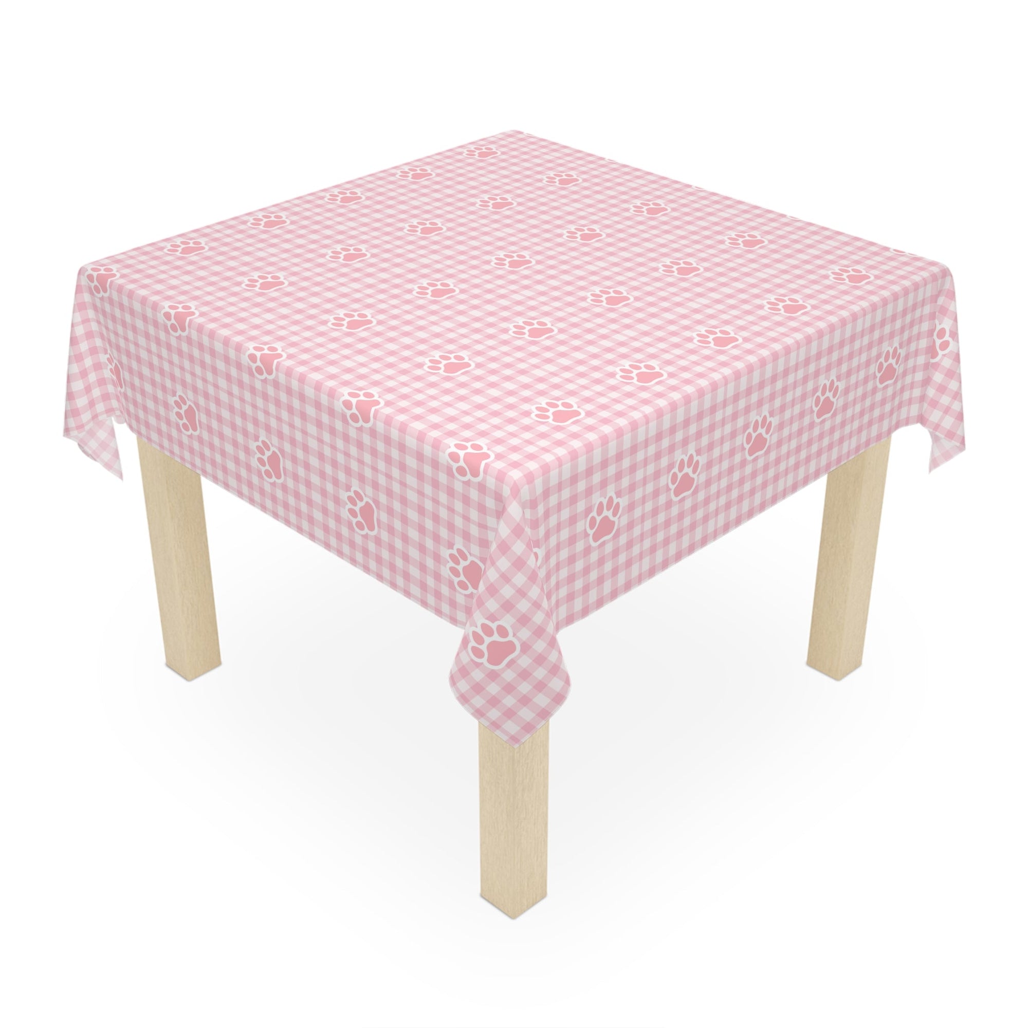 Gingham Paw Style Tablecloth - Home Decor - Epileptic Al’s Shop