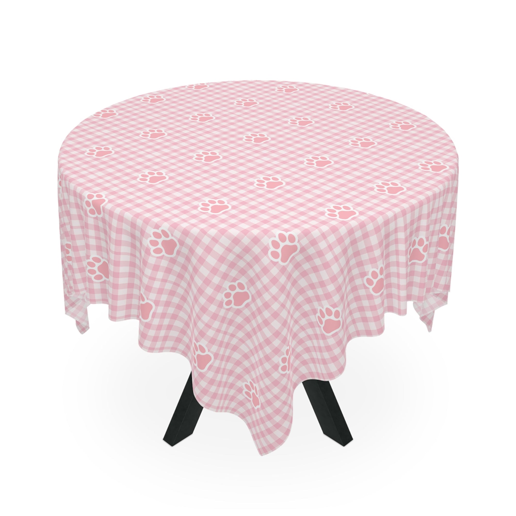Gingham Paw Style Tablecloth - Home Decor - Epileptic Al’s Shop