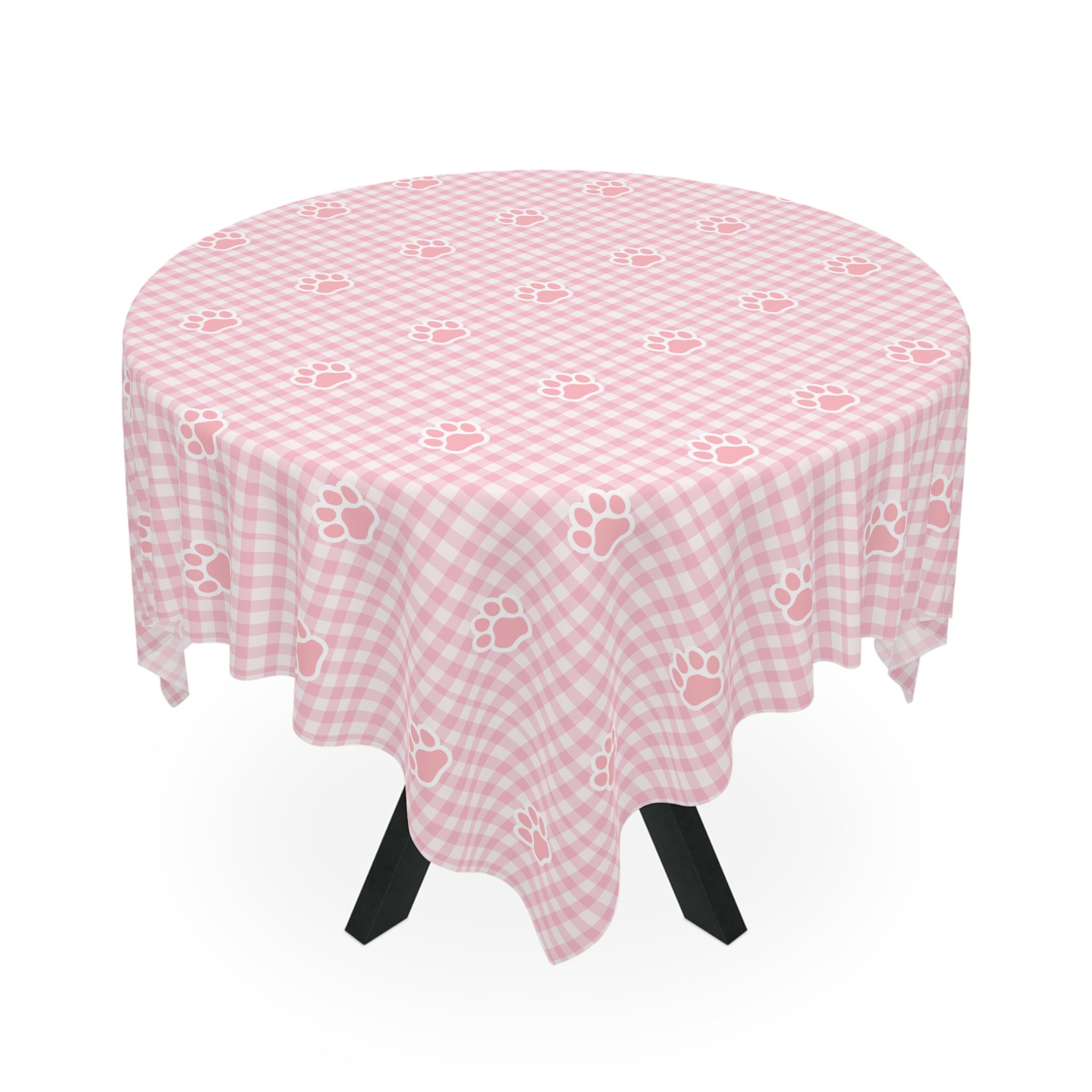 Gingham Paw Style Tablecloth - Home Decor - Epileptic Al’s Shop