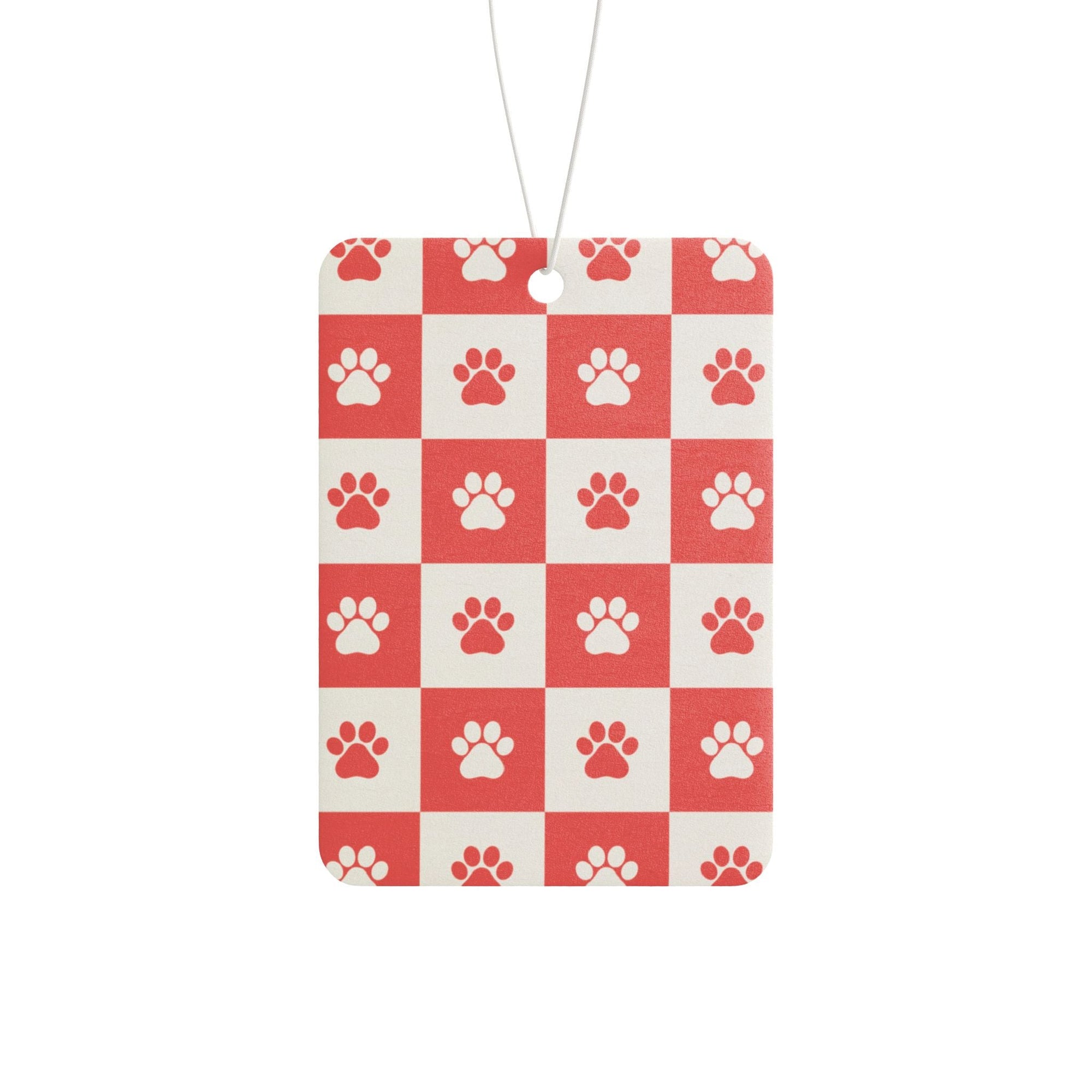 Gingham Paws Car Air Freshener - Accessories, Auto, Air Fresheners - EpiAl's Shop