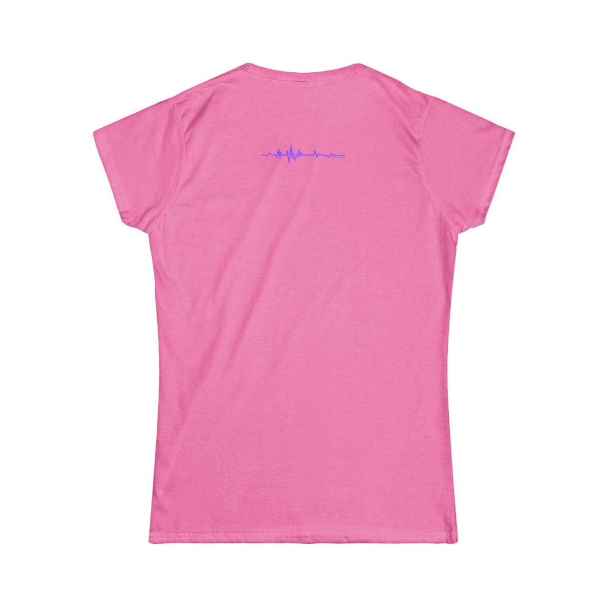 Glitch Halo Women’s Epilepsy Awareness T-Shirt – Purple Ribbon Awareness Tee - Clothing, Women, T-Shirts - EpiAl's Shop