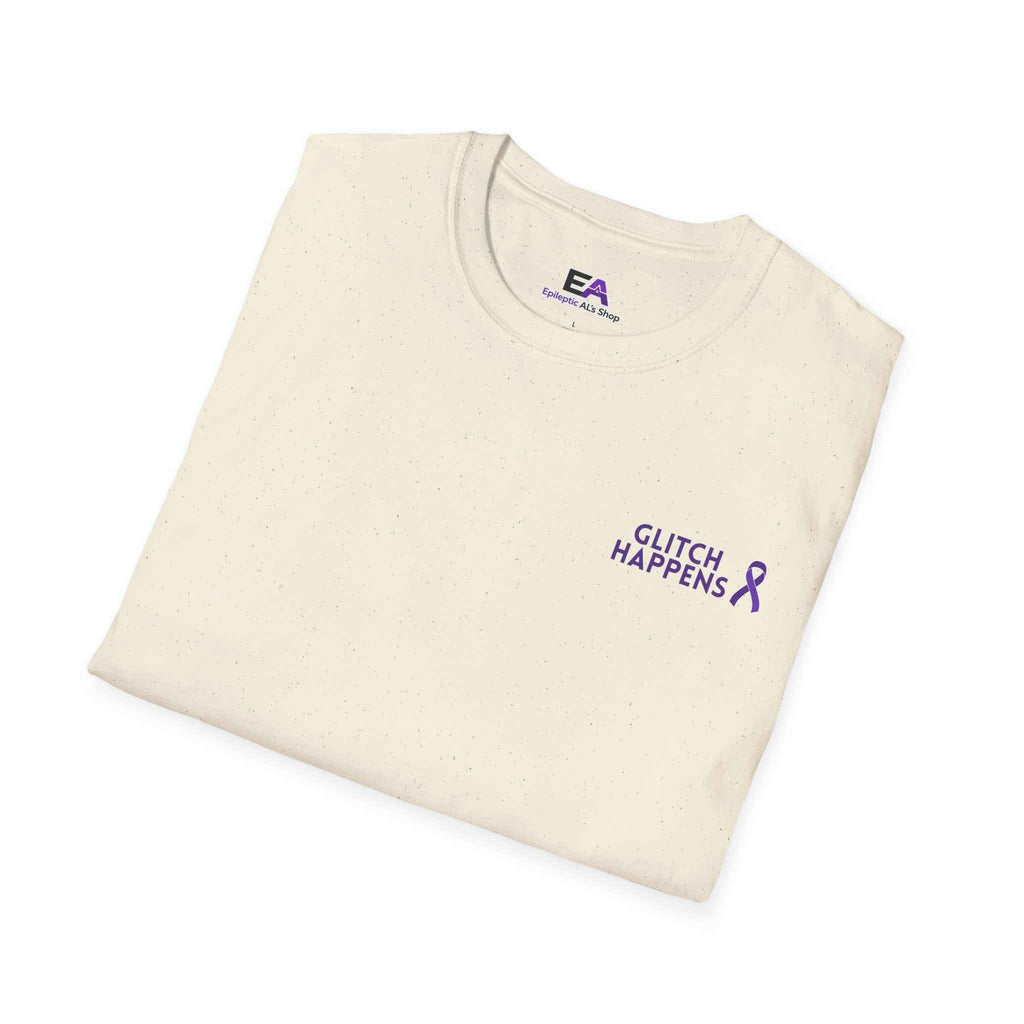 Glitch Happens Tee – Minimalist Seizure First Aid Shirt - Clothing, Unisex, T-Shirts - EpiAl's Shop