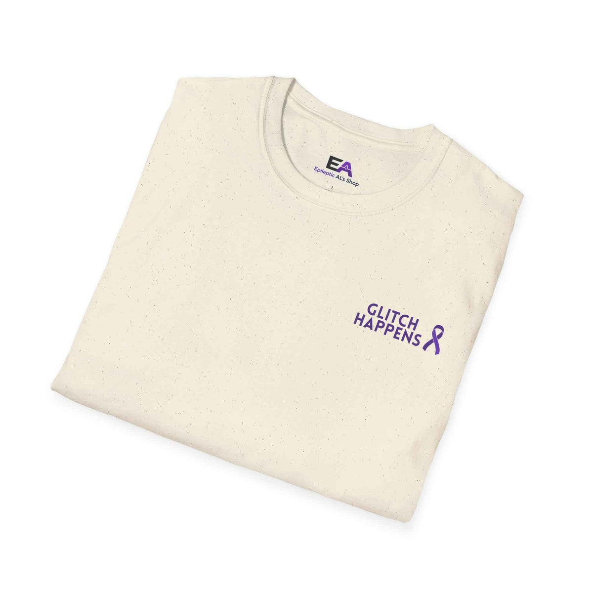 Glitch Happens Tee – Minimalist Seizure First Aid Shirt - Clothing, Unisex, T-Shirts - EpiAl's Shop
