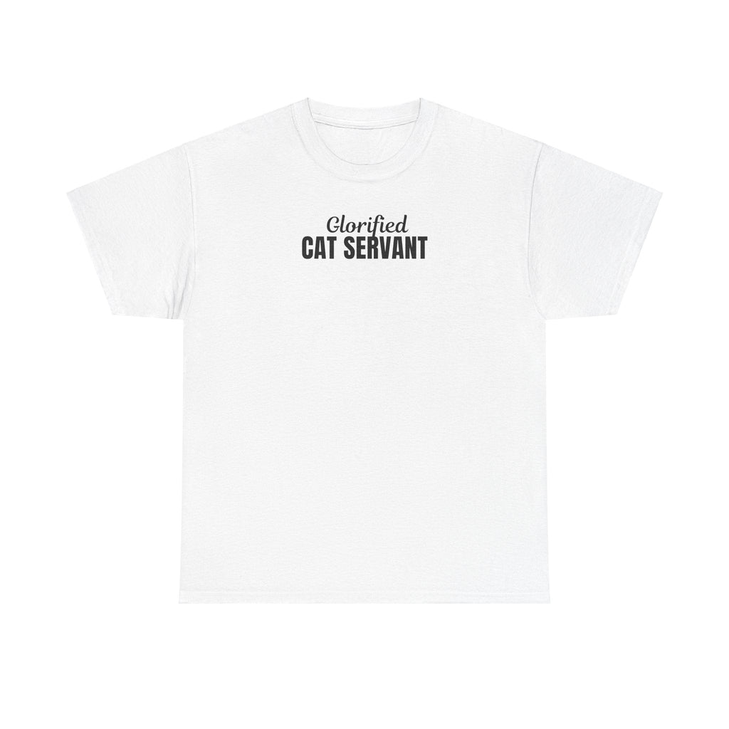 Glorified Cat Servant Unisex Heavy Cotton Tee - T-Shirt - EpiAl's Shop