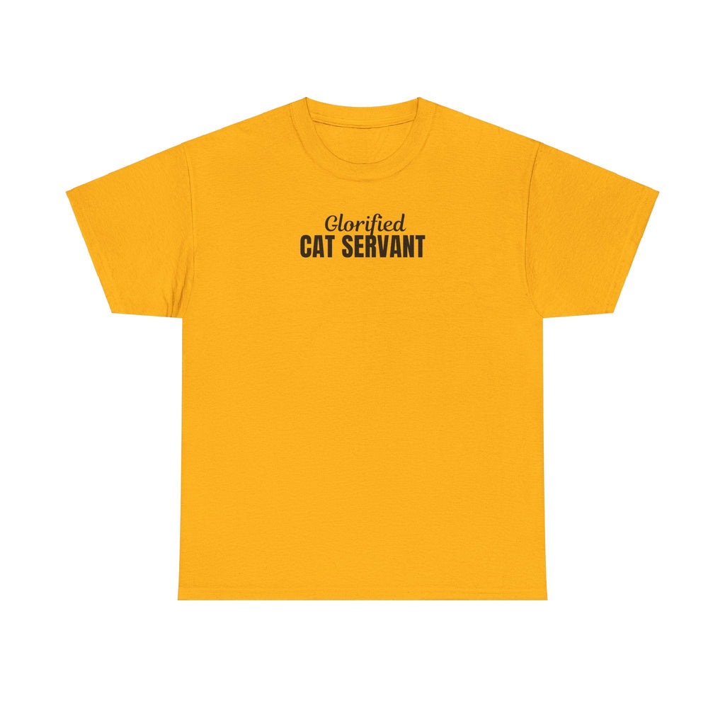 Glorified Cat Servant Unisex Heavy Cotton Tee - T-Shirt - EpiAl's Shop