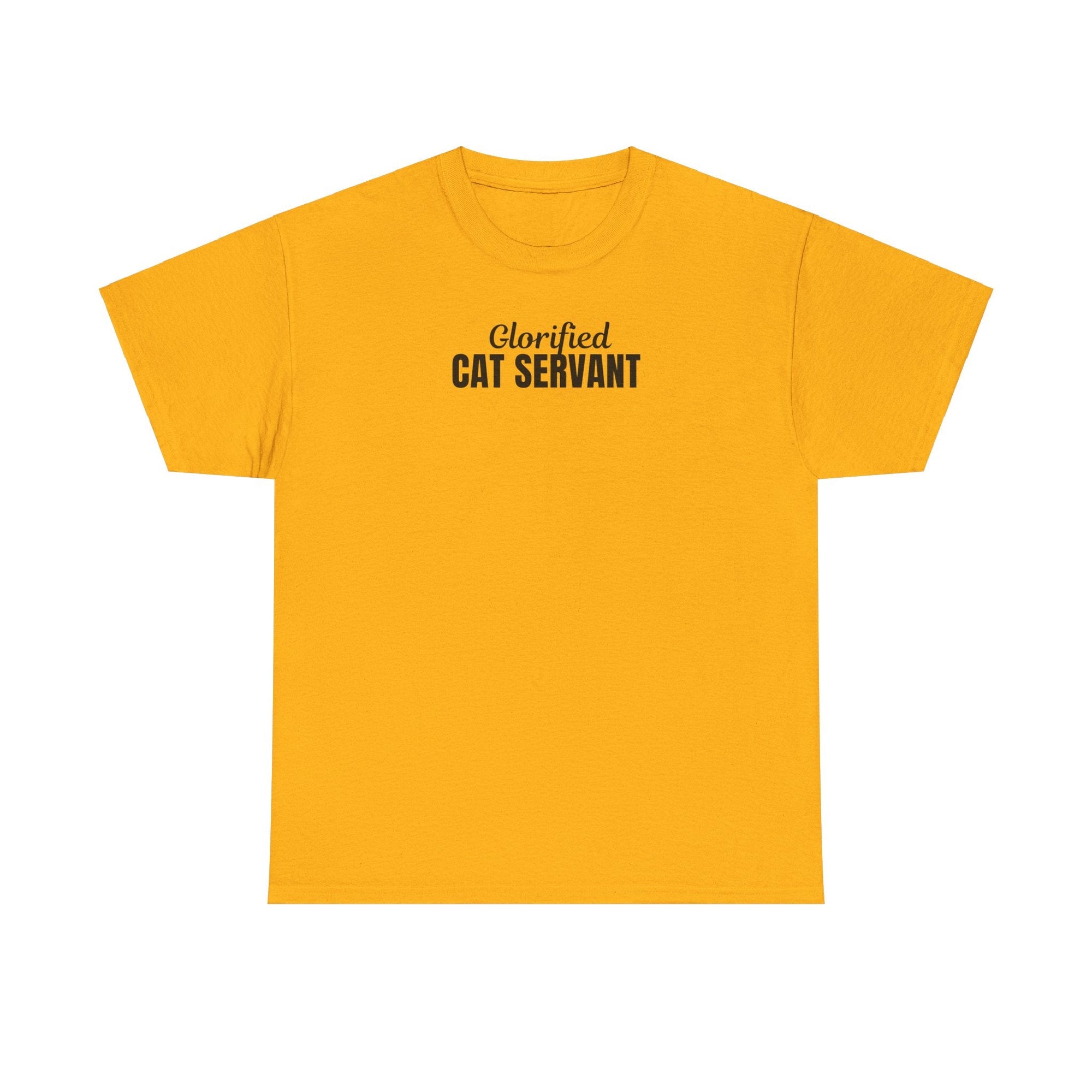 Glorified Cat Servant Unisex Heavy Cotton Tee - T-Shirt - EpiAl's Shop