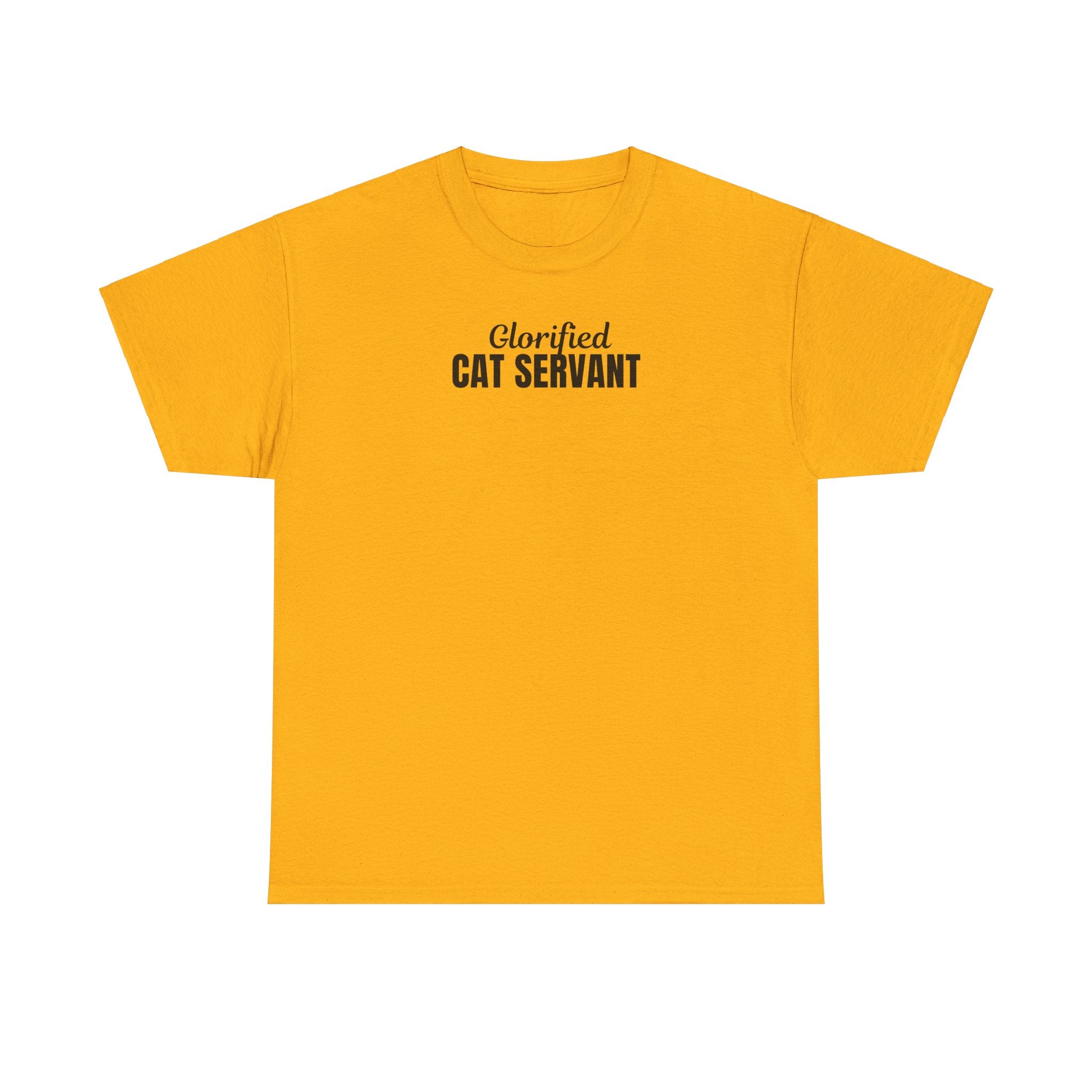 Glorified Cat Servant Unisex Heavy Cotton Tee - T-Shirt - EpiAl's Shop