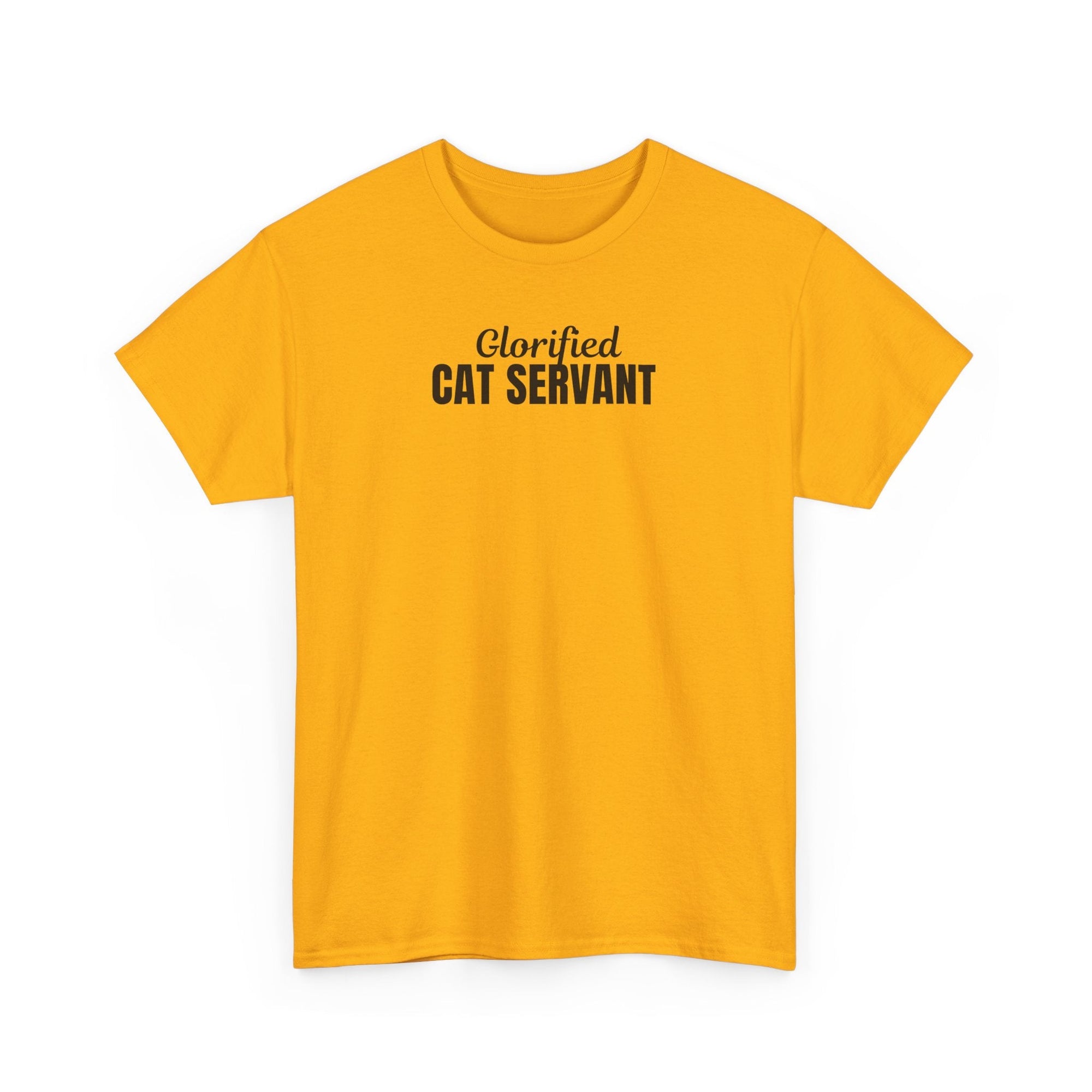 Glorified Cat Servant Unisex Heavy Cotton Tee - T-Shirt - EpiAl's Shop