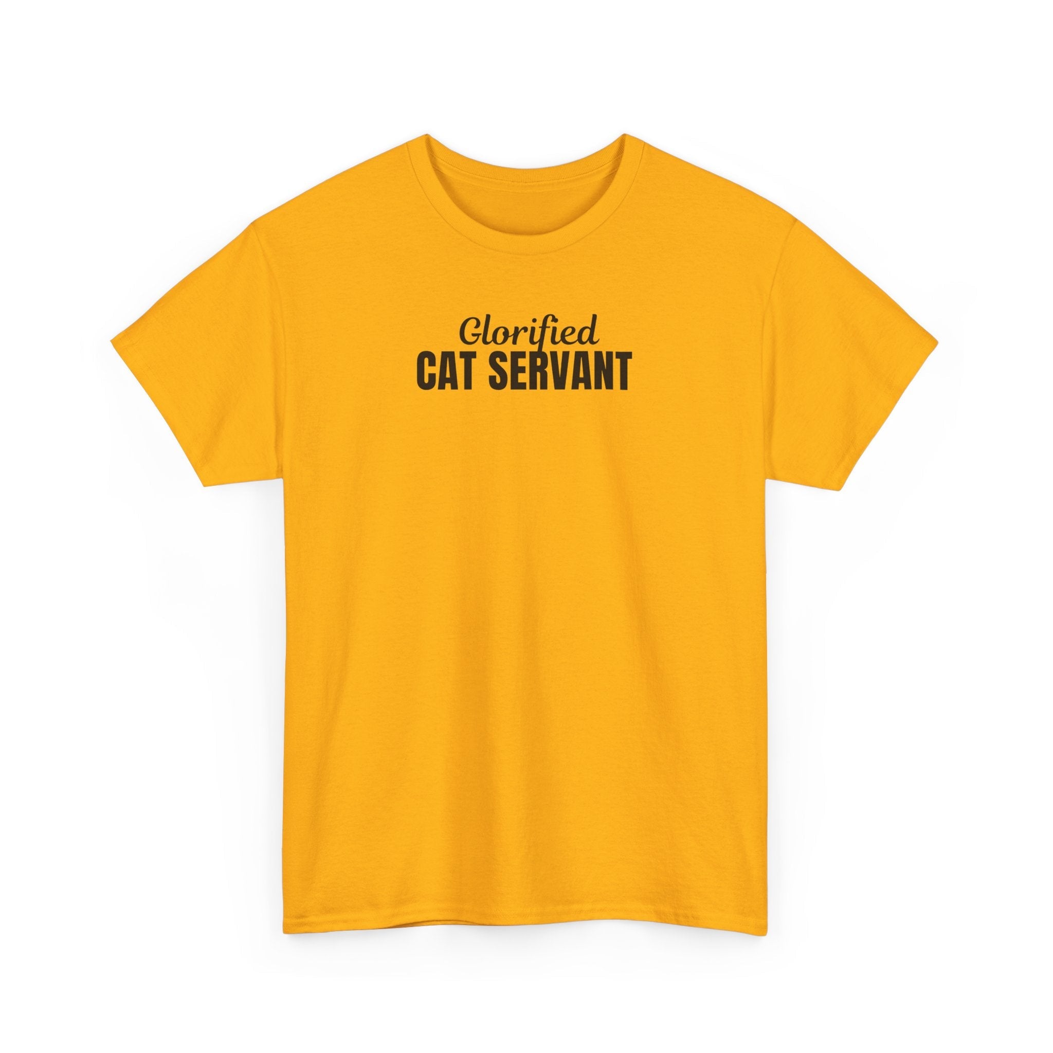Glorified Cat Servant Unisex Heavy Cotton Tee - T-Shirt - EpiAl's Shop